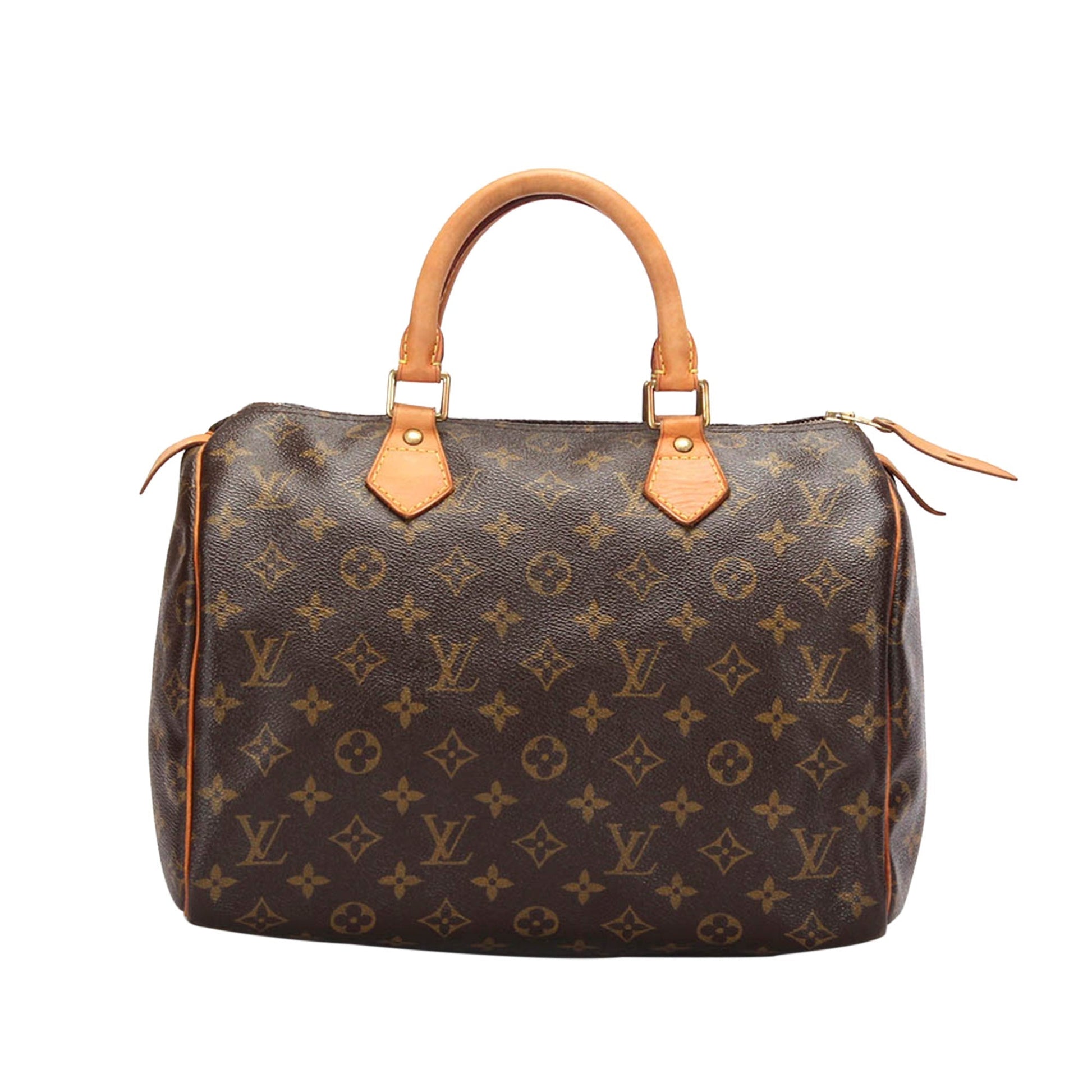 Louis-Vuitton Louis Vuitton Monogram Speedy 30 Brown