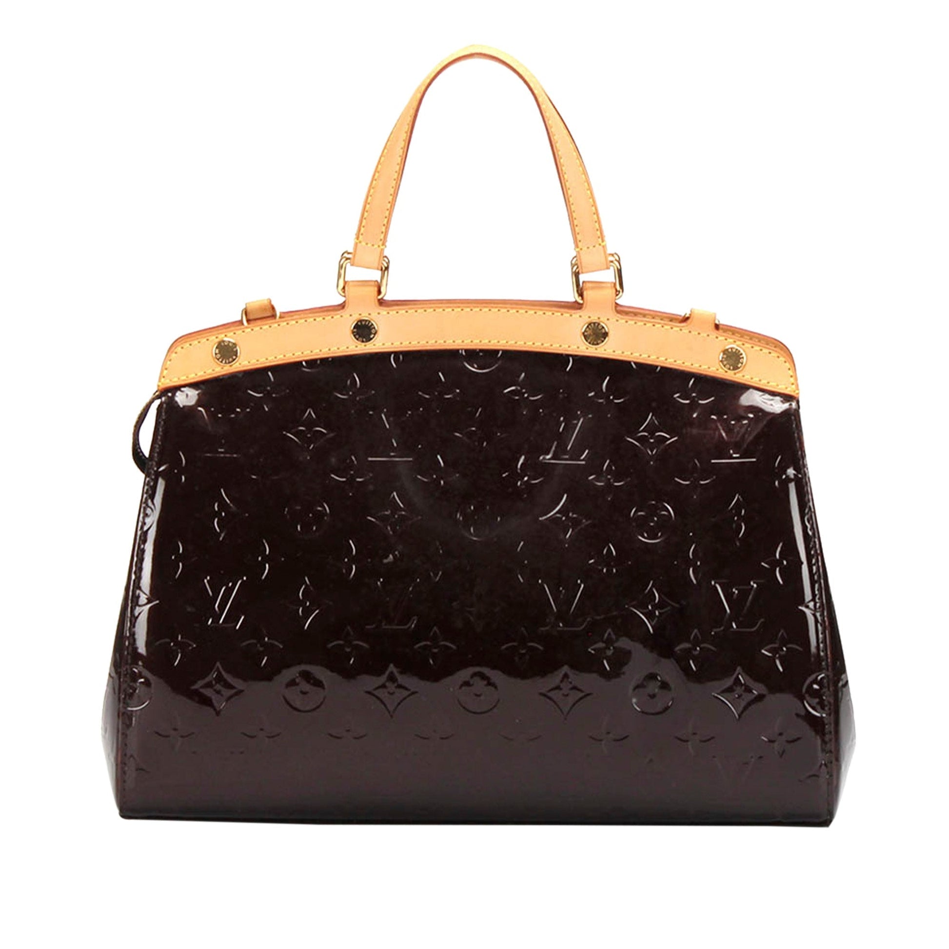 Louis-Vuitton Louis Vuitton Vernis Brea MM Purple