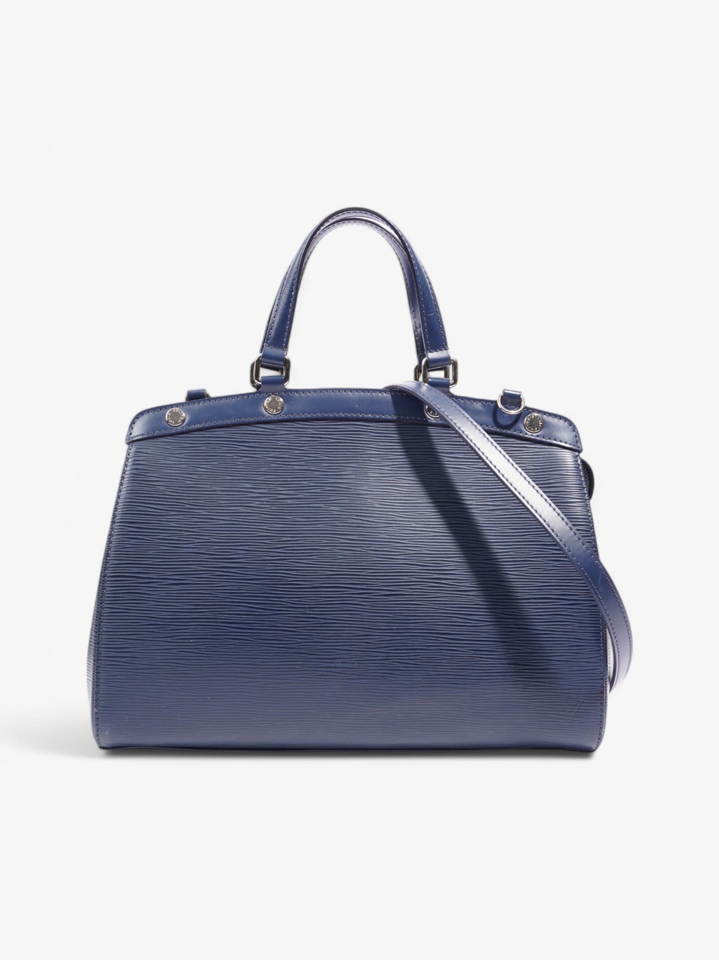 Louis Vuitton Brea MM Navy MM Epi Leather Handbag