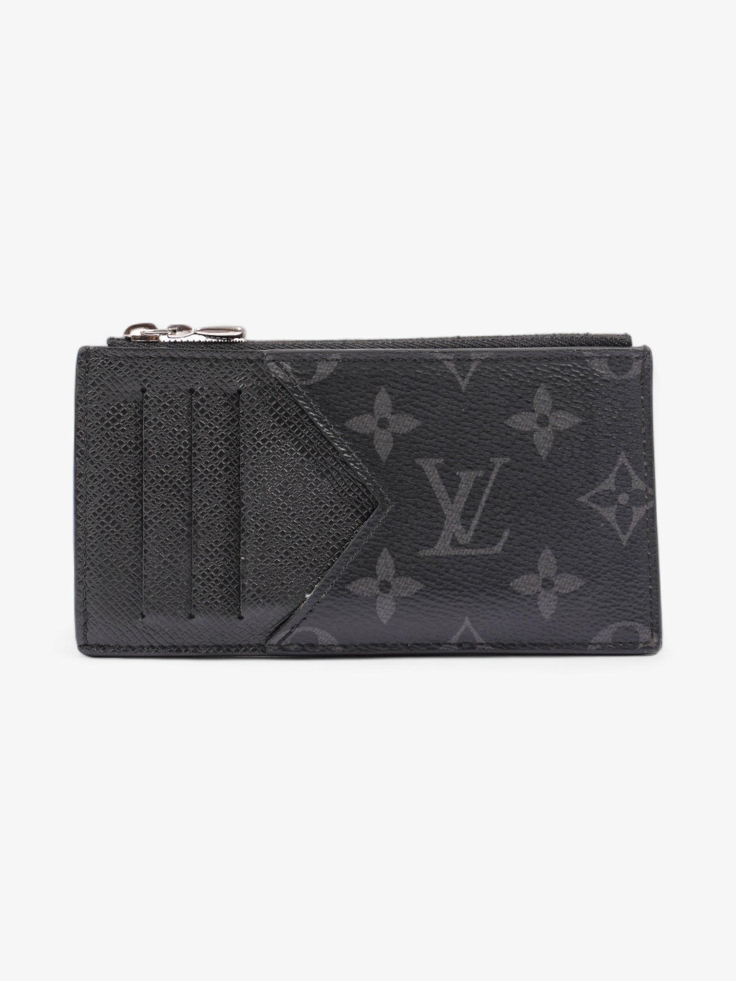 Louis Vuitton Coin Card Holder Graphite Damier Canvas Wallet Case
