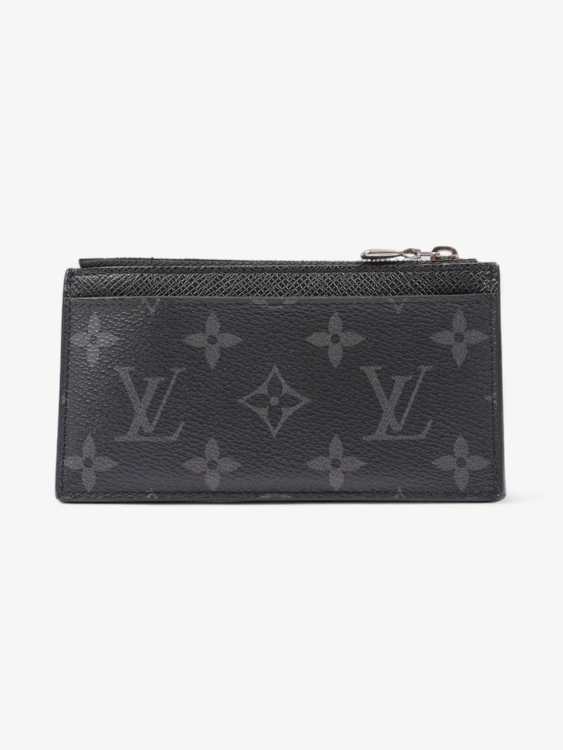 Louis Vuitton Coin Card Holder Graphite Damier Canvas Wallet Case