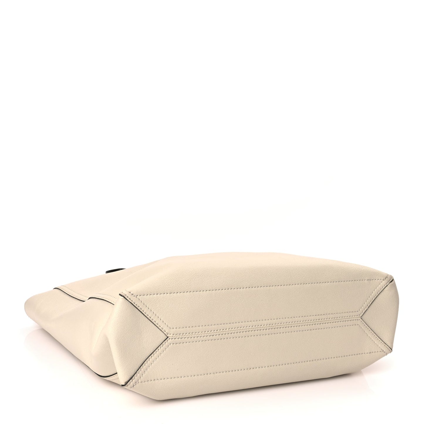 Gucci New Sakai Calfskin Lux Medium Dahlia Tote Mystic White