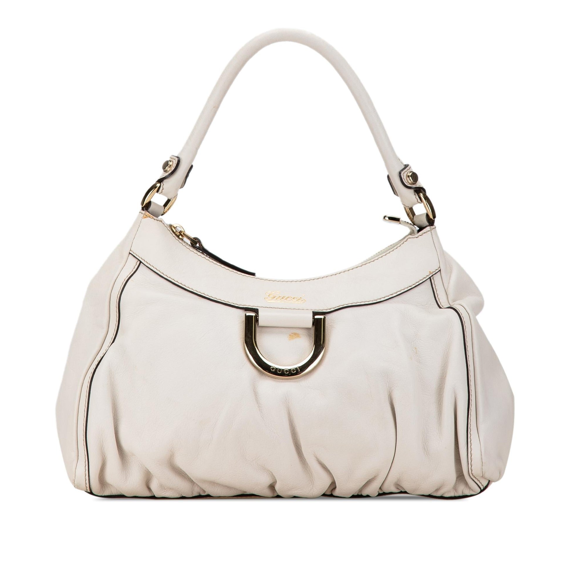 Gucci Abbey Ring Shoulder Bag Shg Tpzlht Leather Jewelry