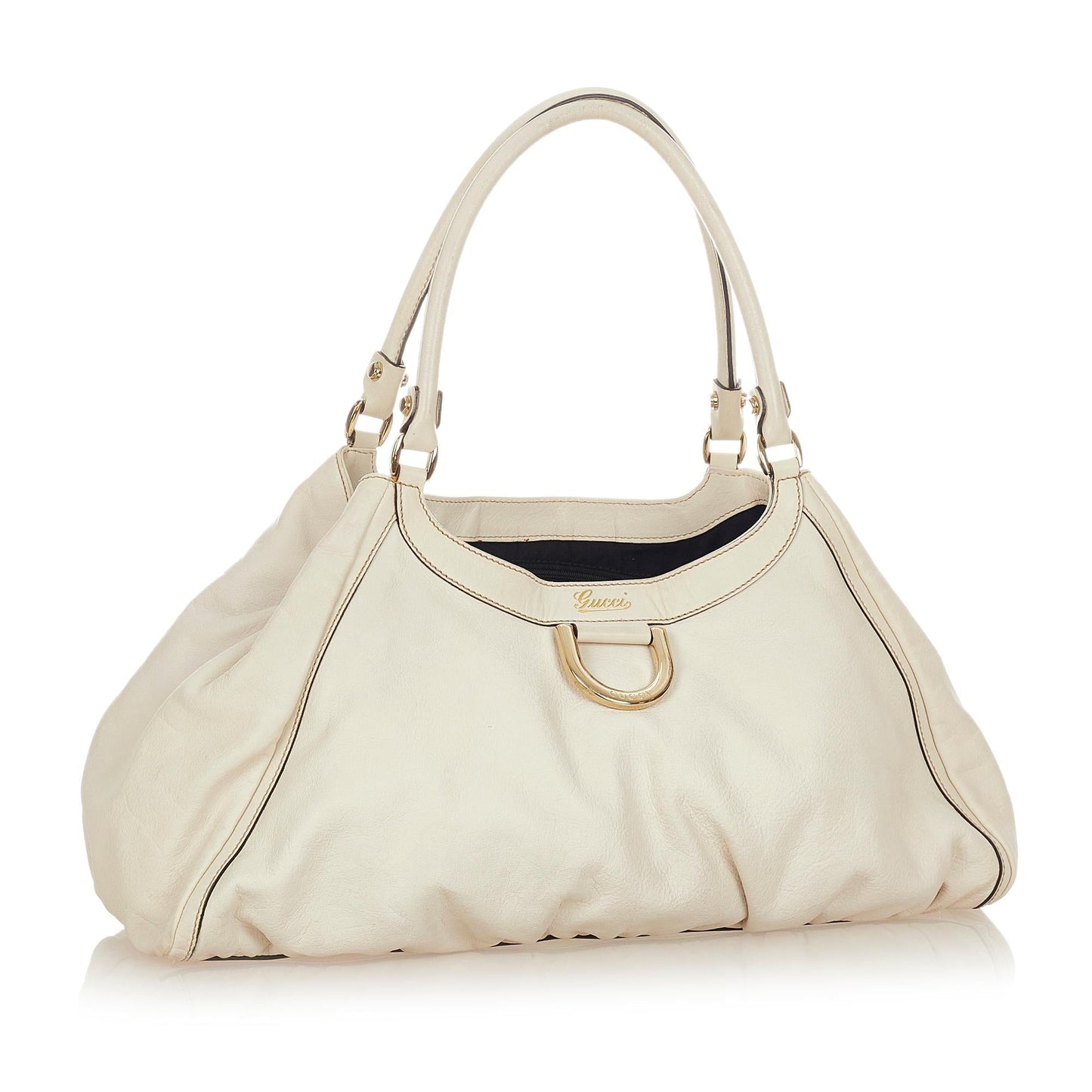 Gucci Abbey D-ring Leather Shoulder Bag (SHG-31847)