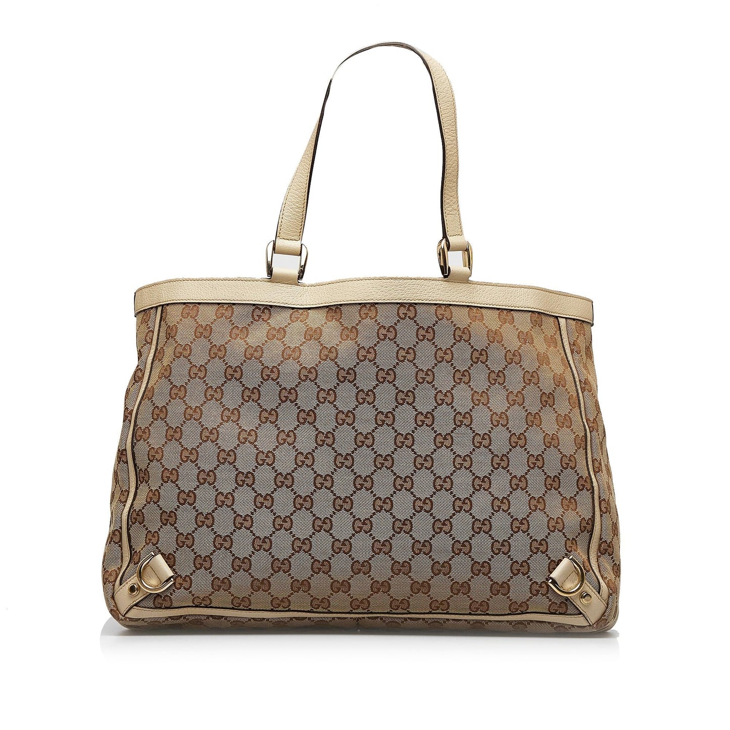 Gucci Abbey GG SHG-KlNn76 Canvas Brown Tote Bag