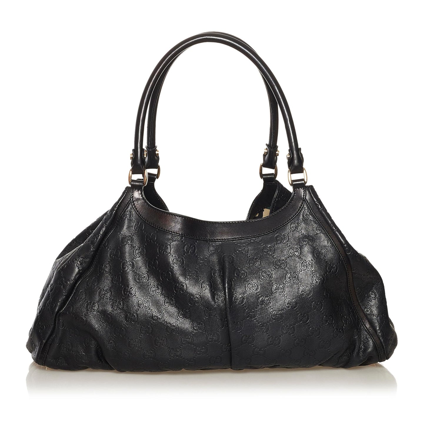 Gucci Abbey Guccissima SHG Calf Black Shoulder Bag