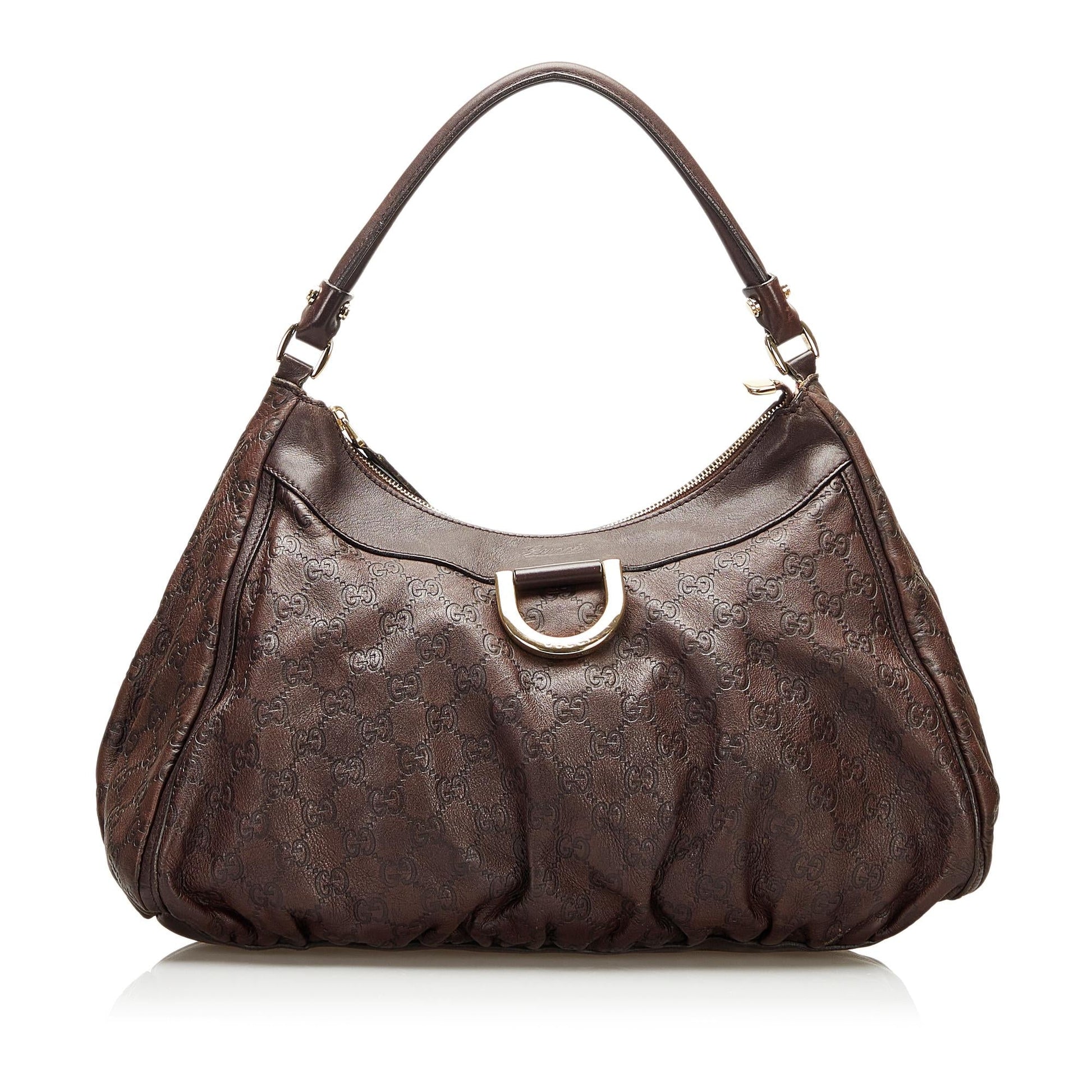 Gucci Abbey Guccissima SHG Calf Brown Shoulder Bag