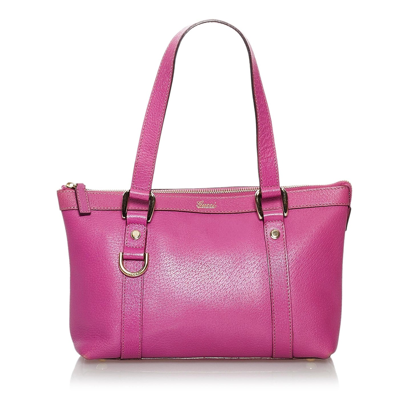 Gucci Abbey SHG Leather Calf Pink Satchel Bag Handbag Shg