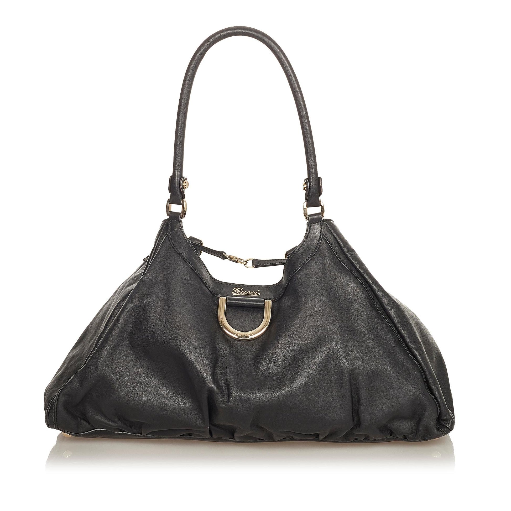 Gucci Abbey SHG Leather Calf Black Shoulder Bag Bag Shg