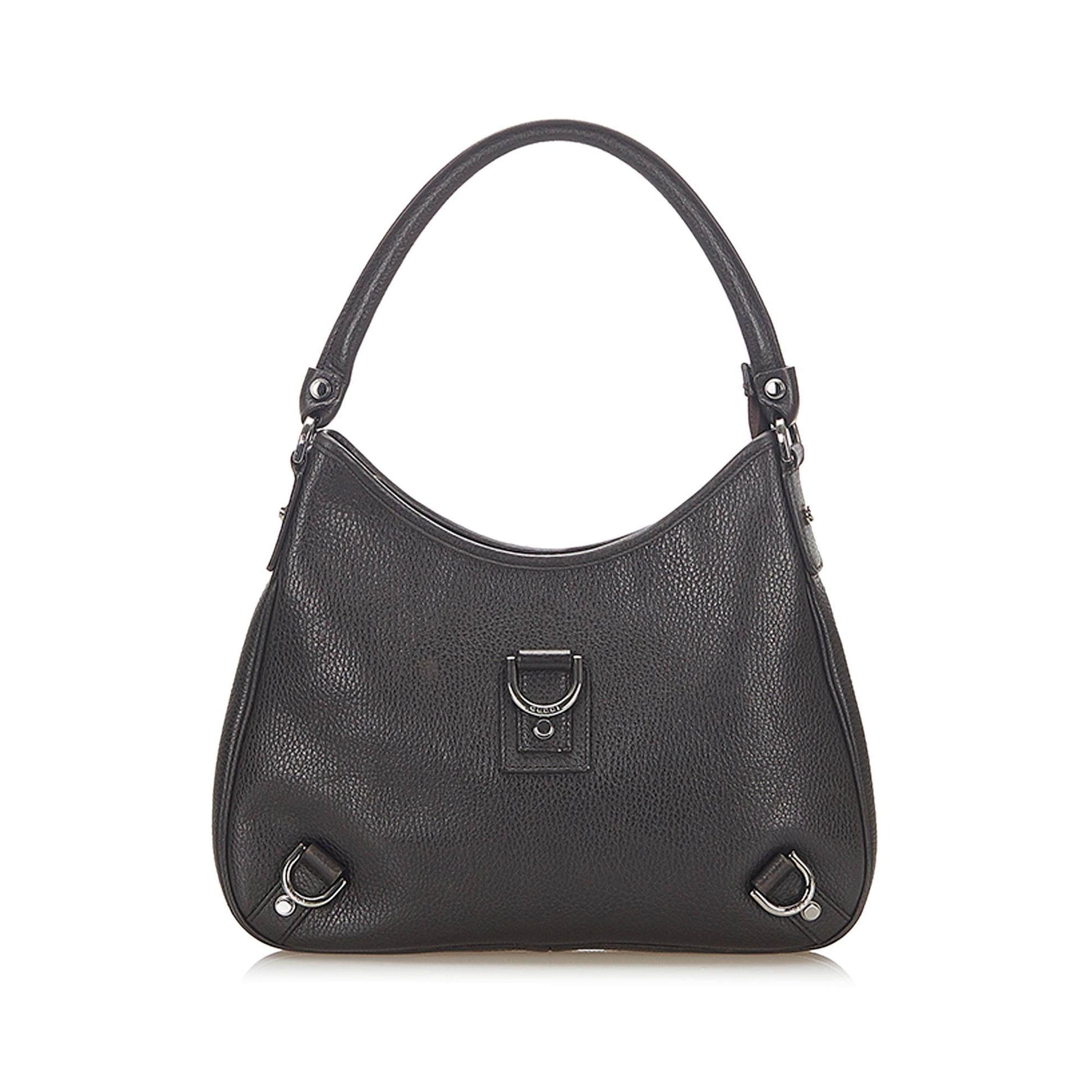 Gucci Abbey SHG Leather Calf Black Shoulder Bag
