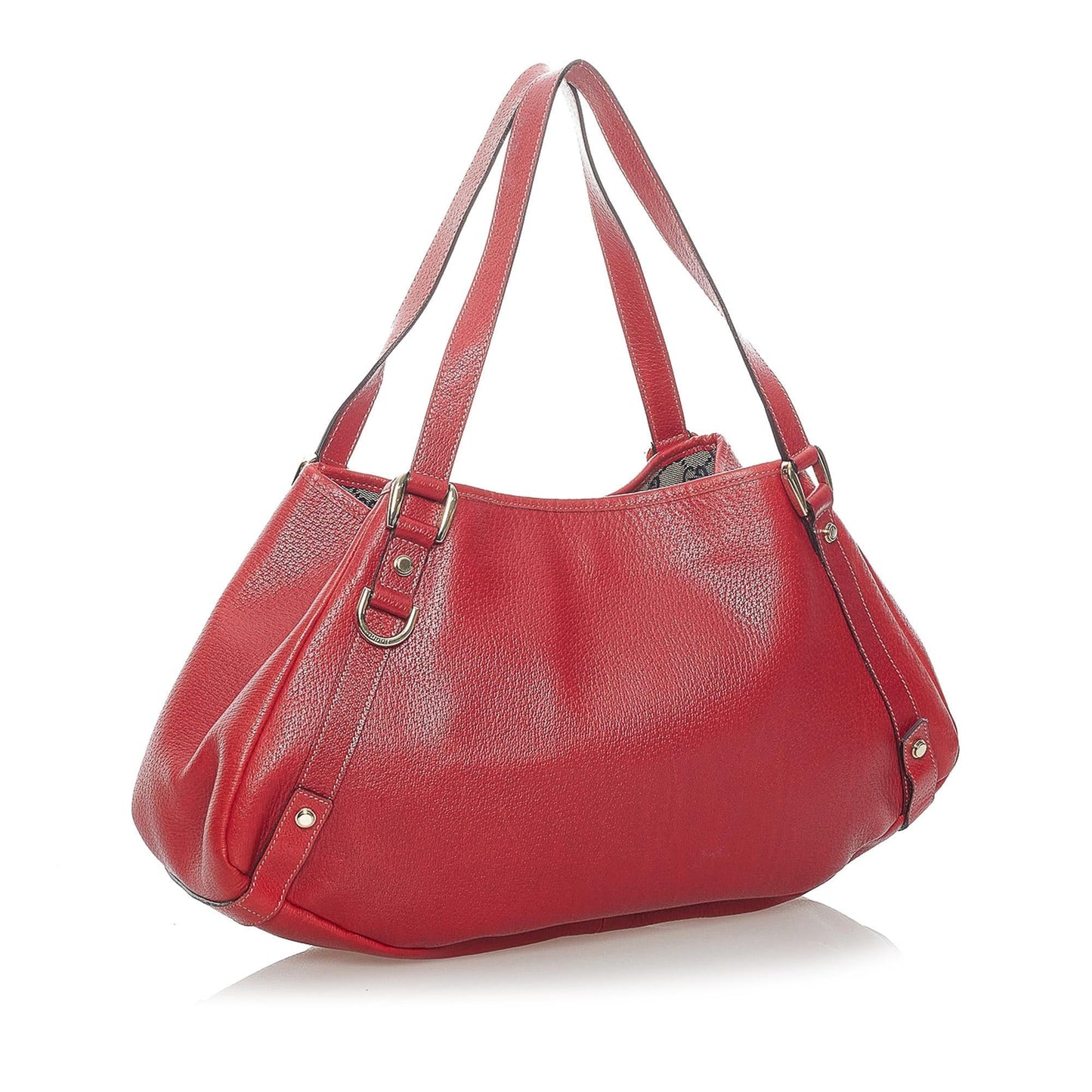 Gucci Abbey SHG Leather Calf Red Tote Bag Bag Shg