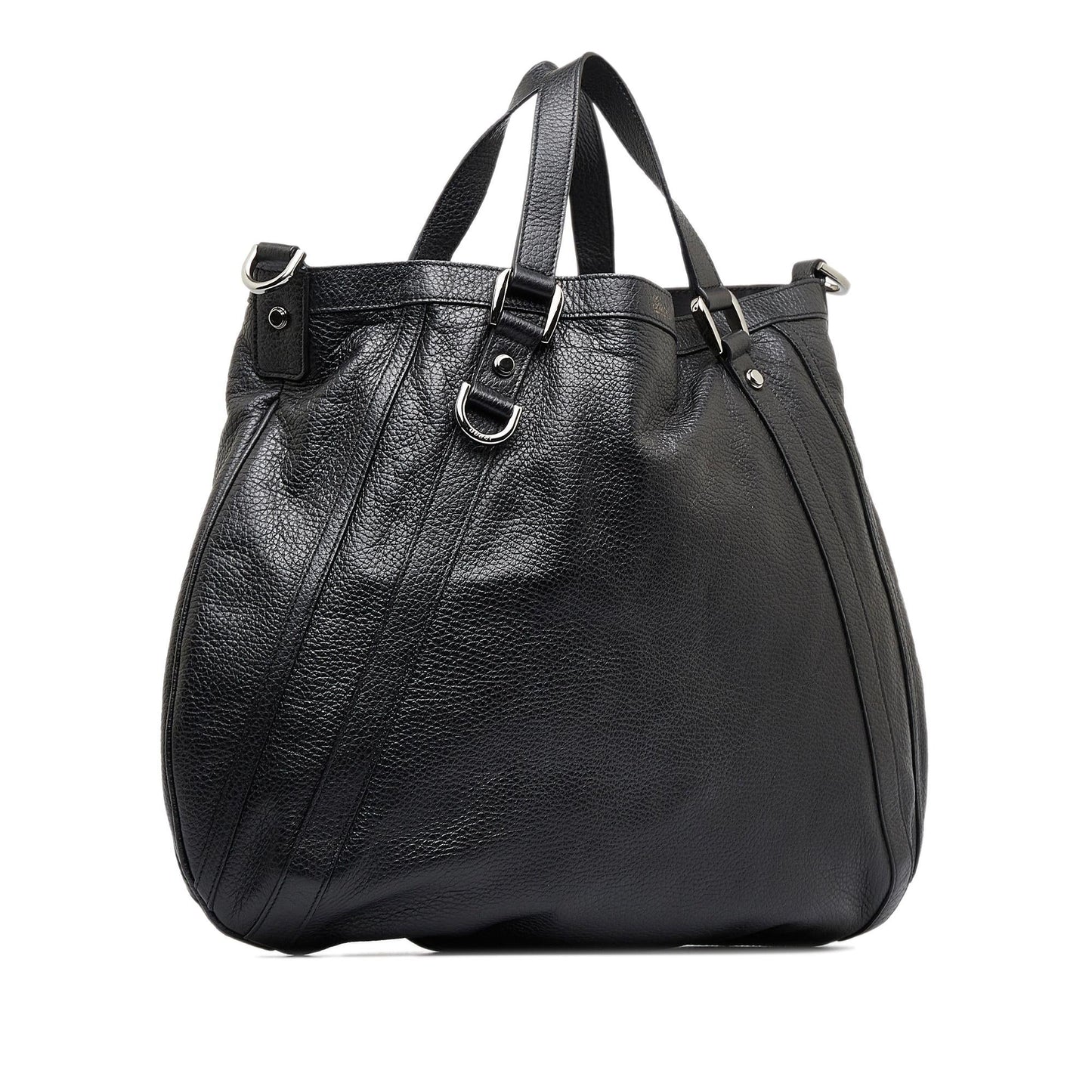 Gucci Abbey SHG-1BRejv Calf Black Satchel Bag