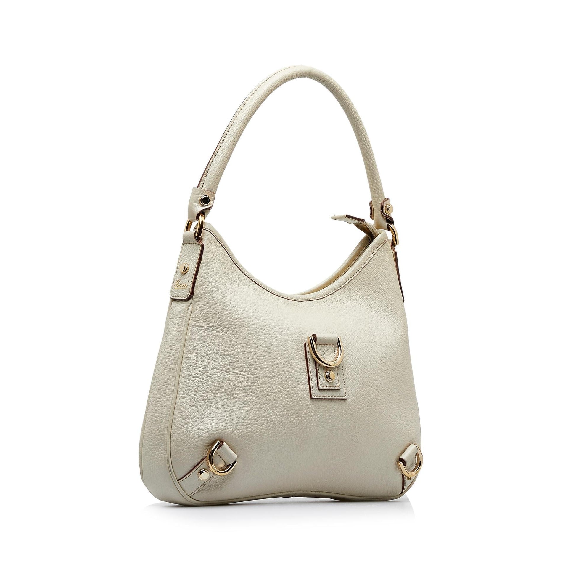 Gucci Abbey SHG-S51W9z Calf White Shoulder Bag