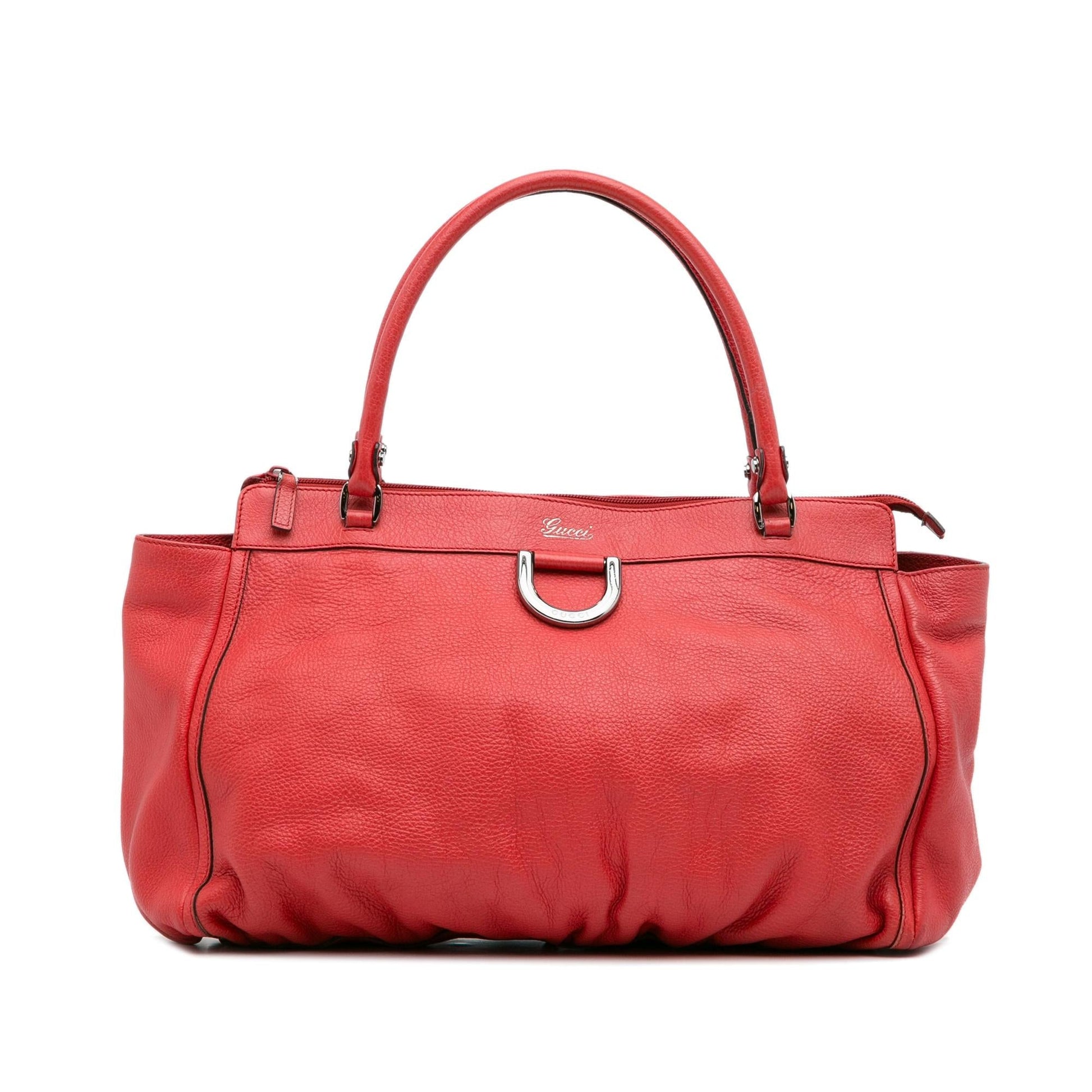 Gucci Abbey SHG-XGj1WP Calf Red Shoulder Bag