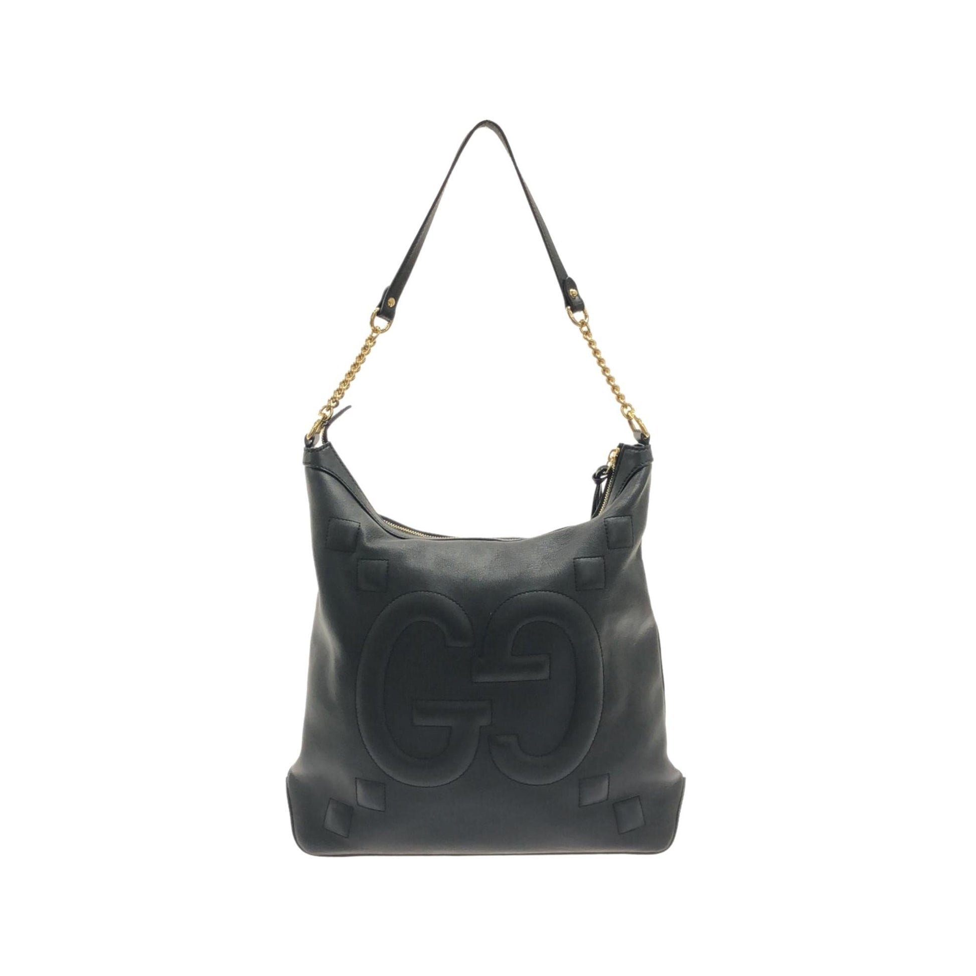 Gucci Apollo SHG-FUSHk9 Calf Black Shoulder Bag