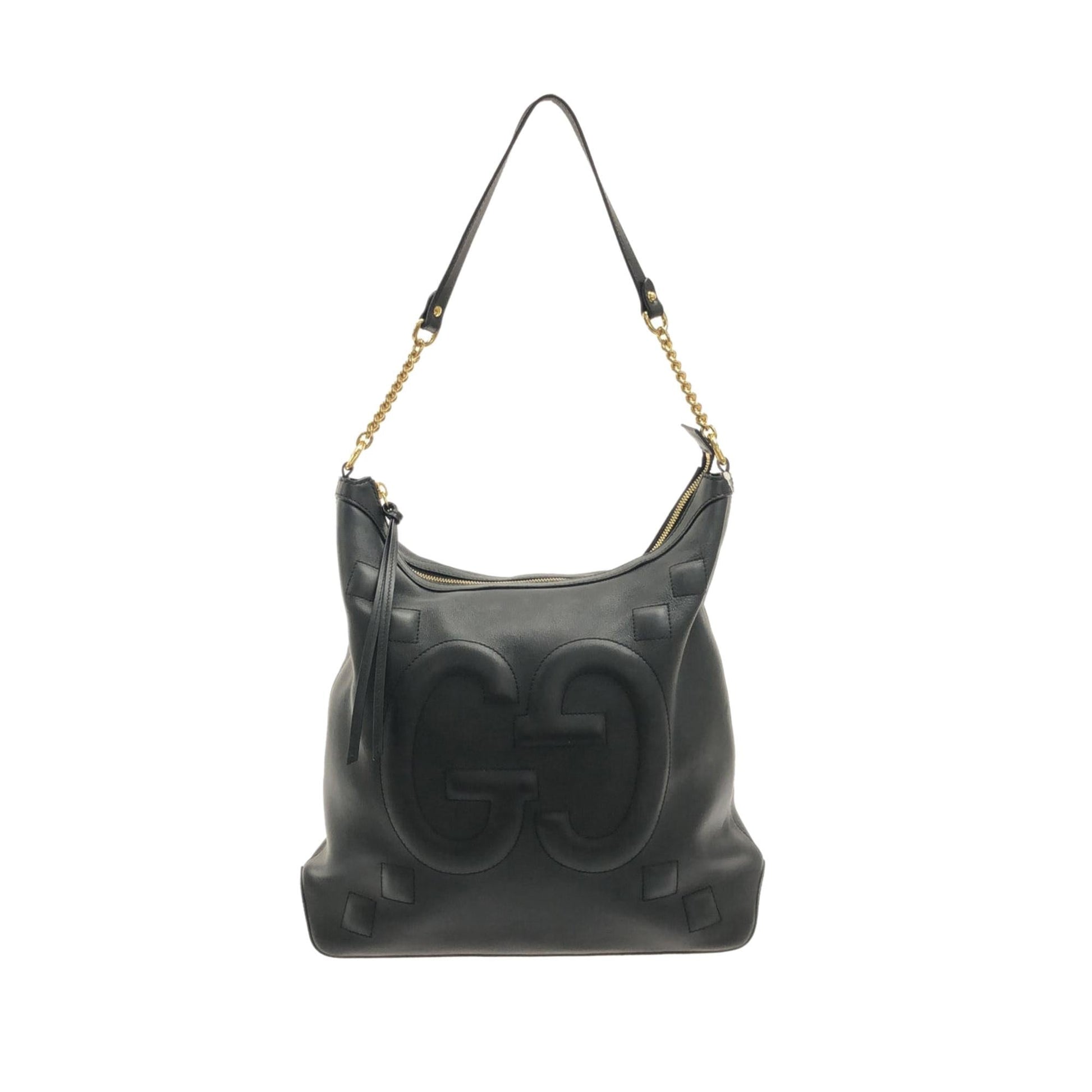 Gucci Apollo SHG-FUSHk9 Calf Black Shoulder Bag