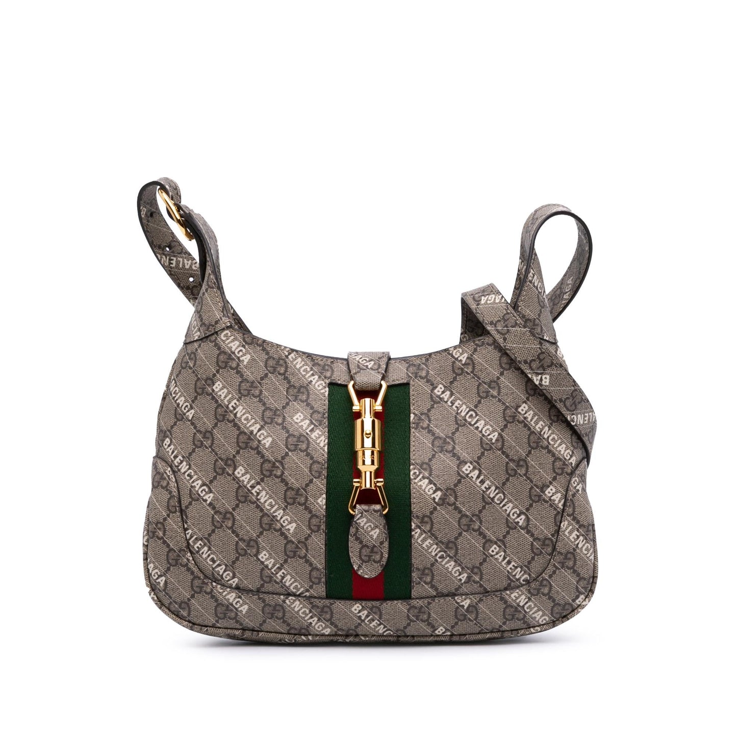 Gucci Balenciaga Hacker Project GG Supreme Small Crossbody Bag
