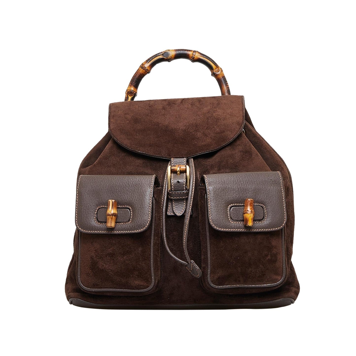 Gucci Bamboo Backpack SHG-wpMgk6 Calf Brown