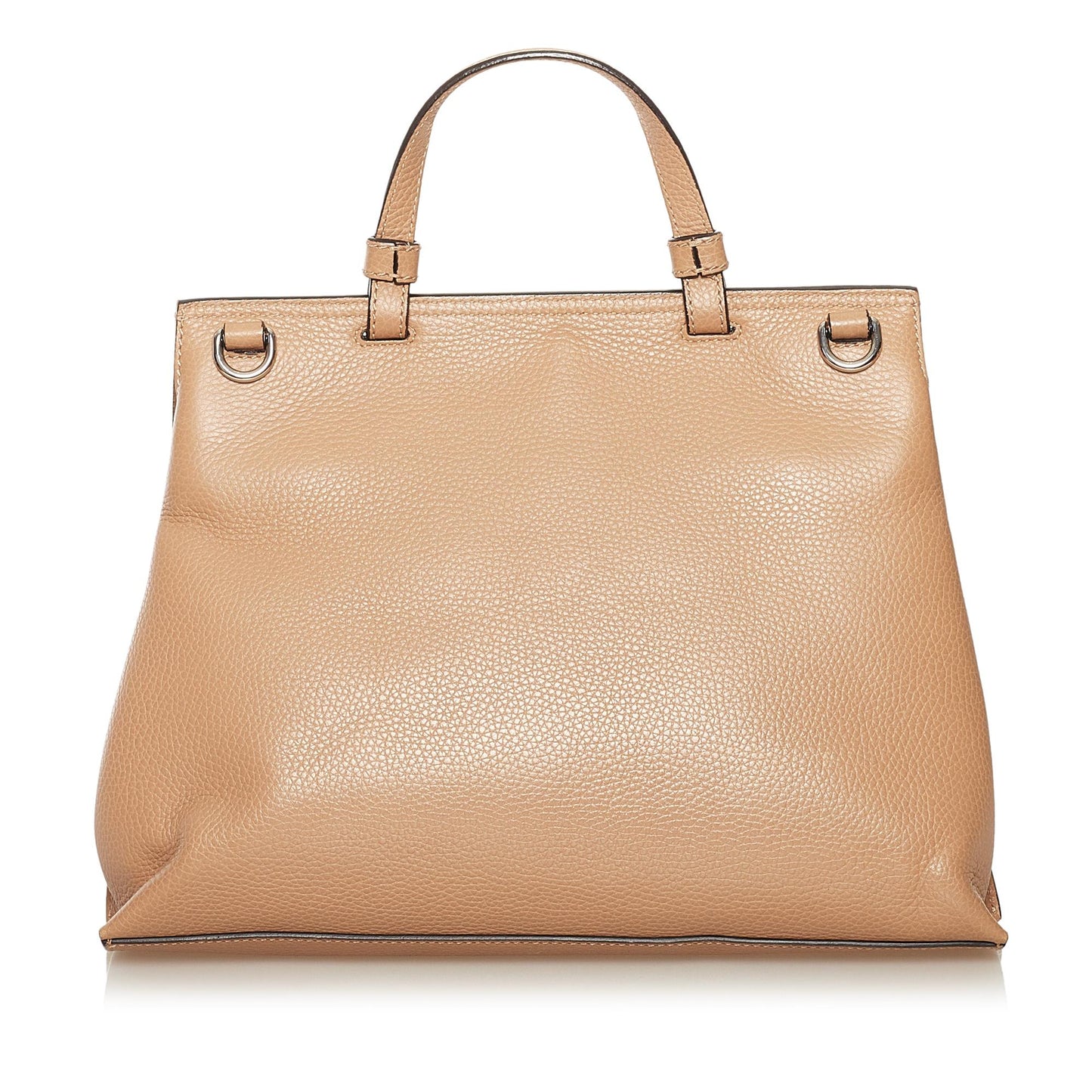 Gucci Bamboo Daily SHG Leather Calf Brown Satchel Bag