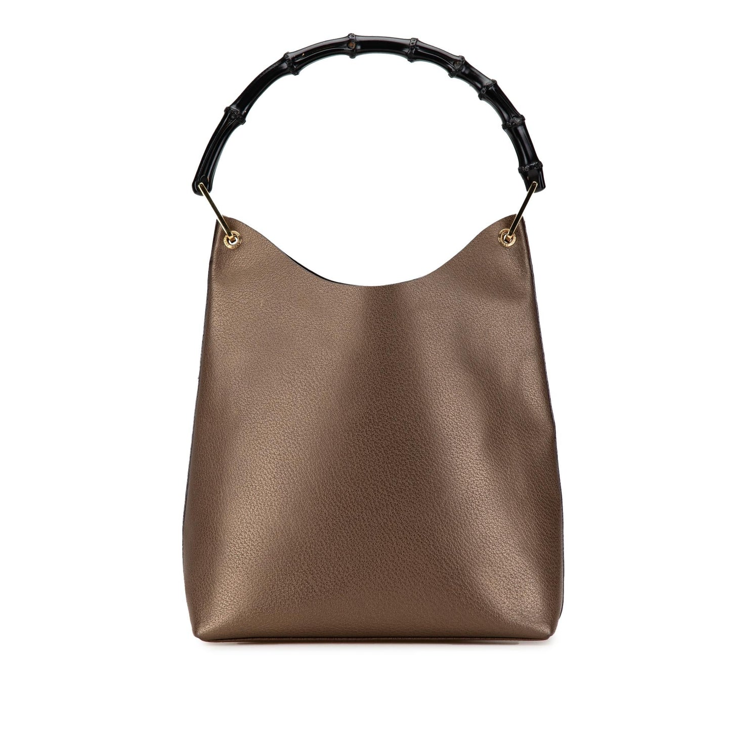 Gucci Bamboo SHG-KPbmQJ Leather Calf Brown Shoulder Bag