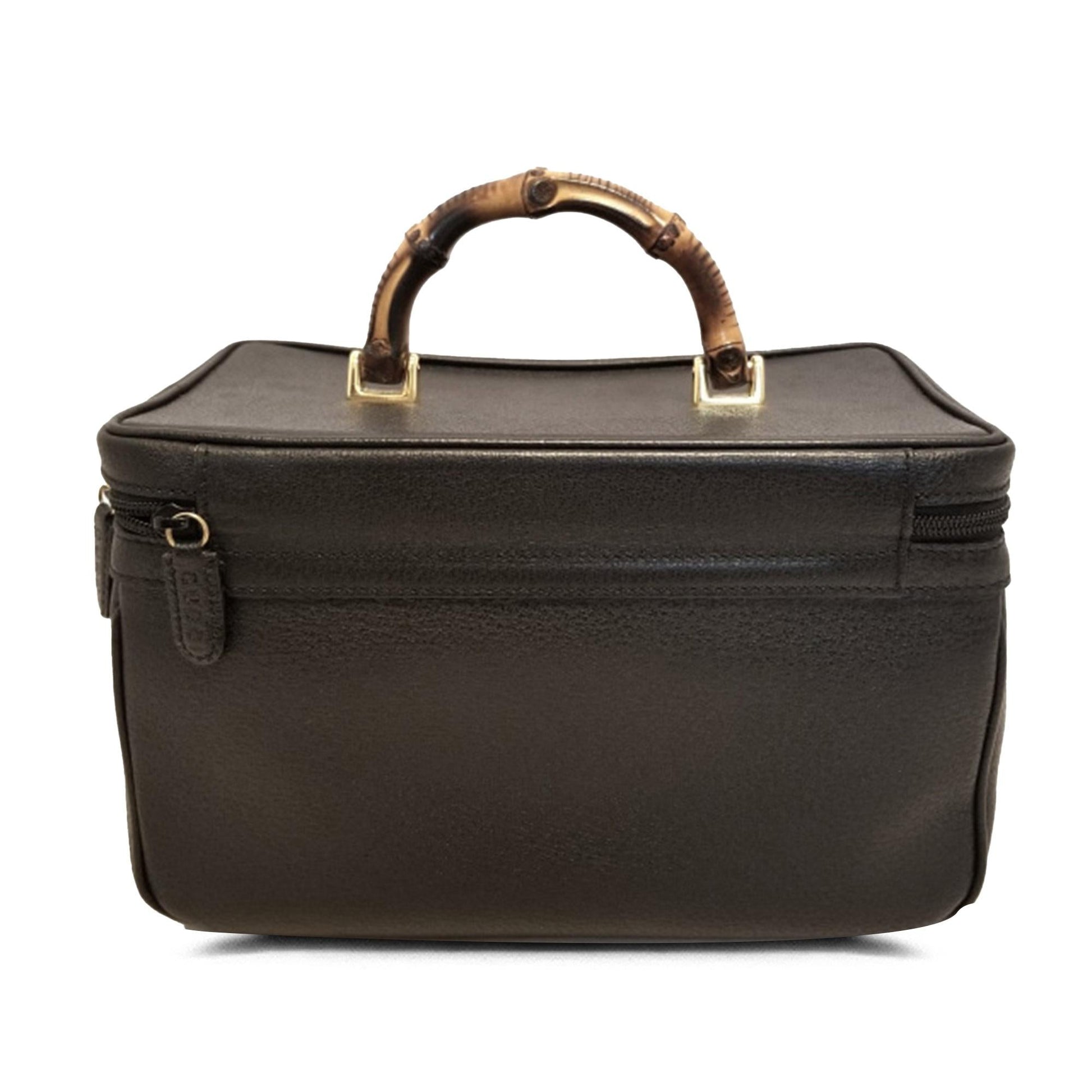 Gucci Bamboo Vanity SHG-pwS0uj Leather Calf Brown Handbag
