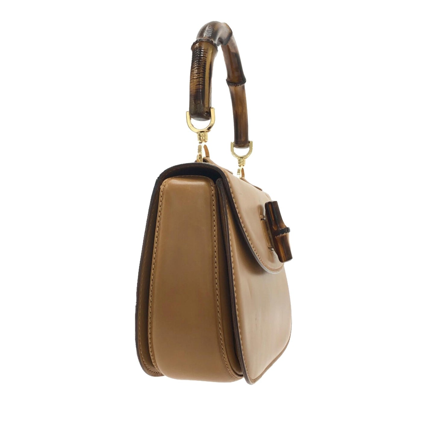 Gucci Bamboo Night SHG-LOzgmu Calf Brown Crossbody Bag