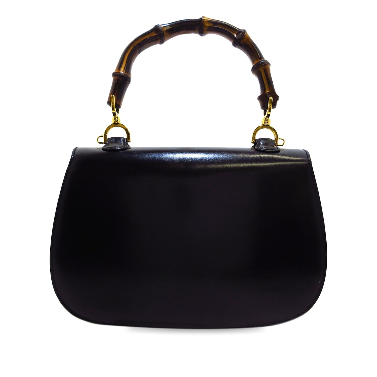 Gucci Bamboo Night SHG-f7iqoW Calf Black Satchel Bag
