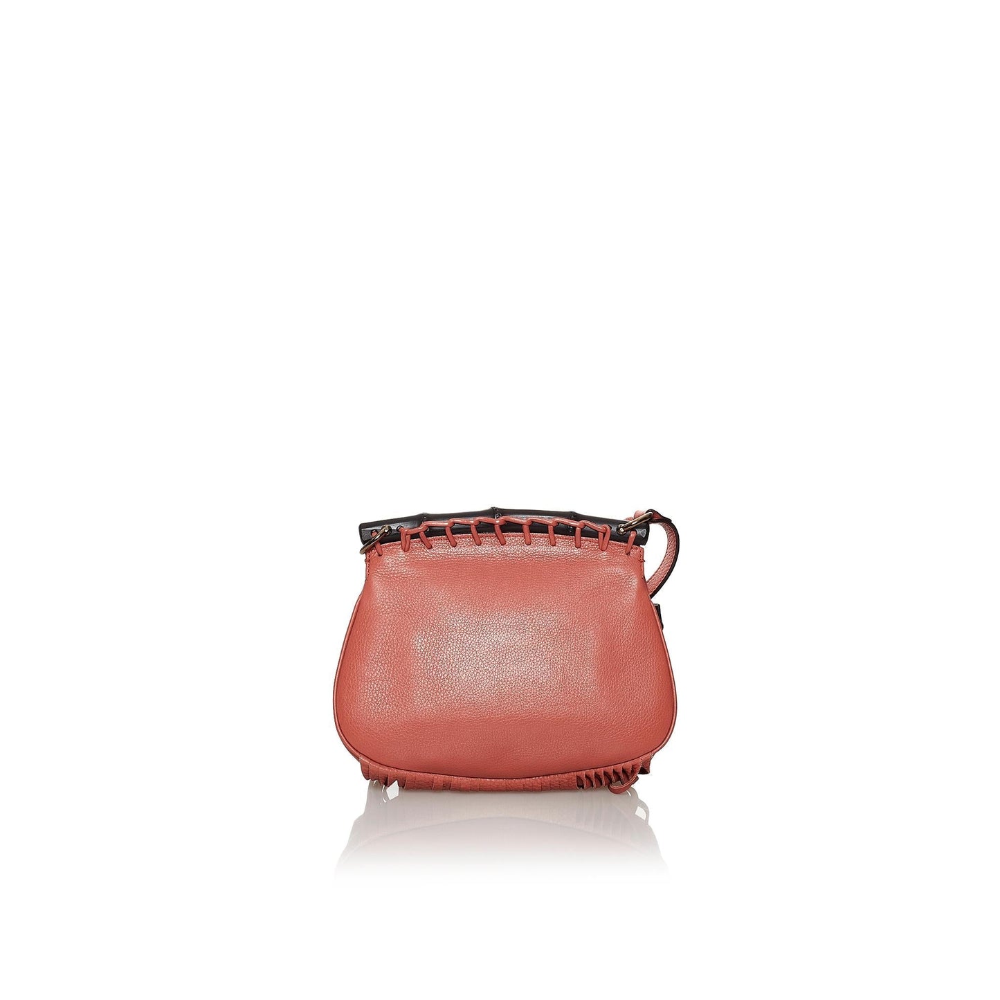 Gucci Bamboo Nouveau Fringe SHG Leather Calf Pink Jewelry