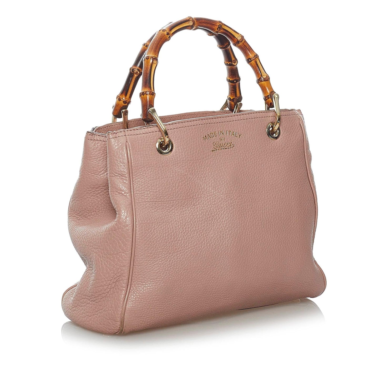 Gucci Bamboo Shopper SHG Leather Calf Satchel Bag Satchel Shg