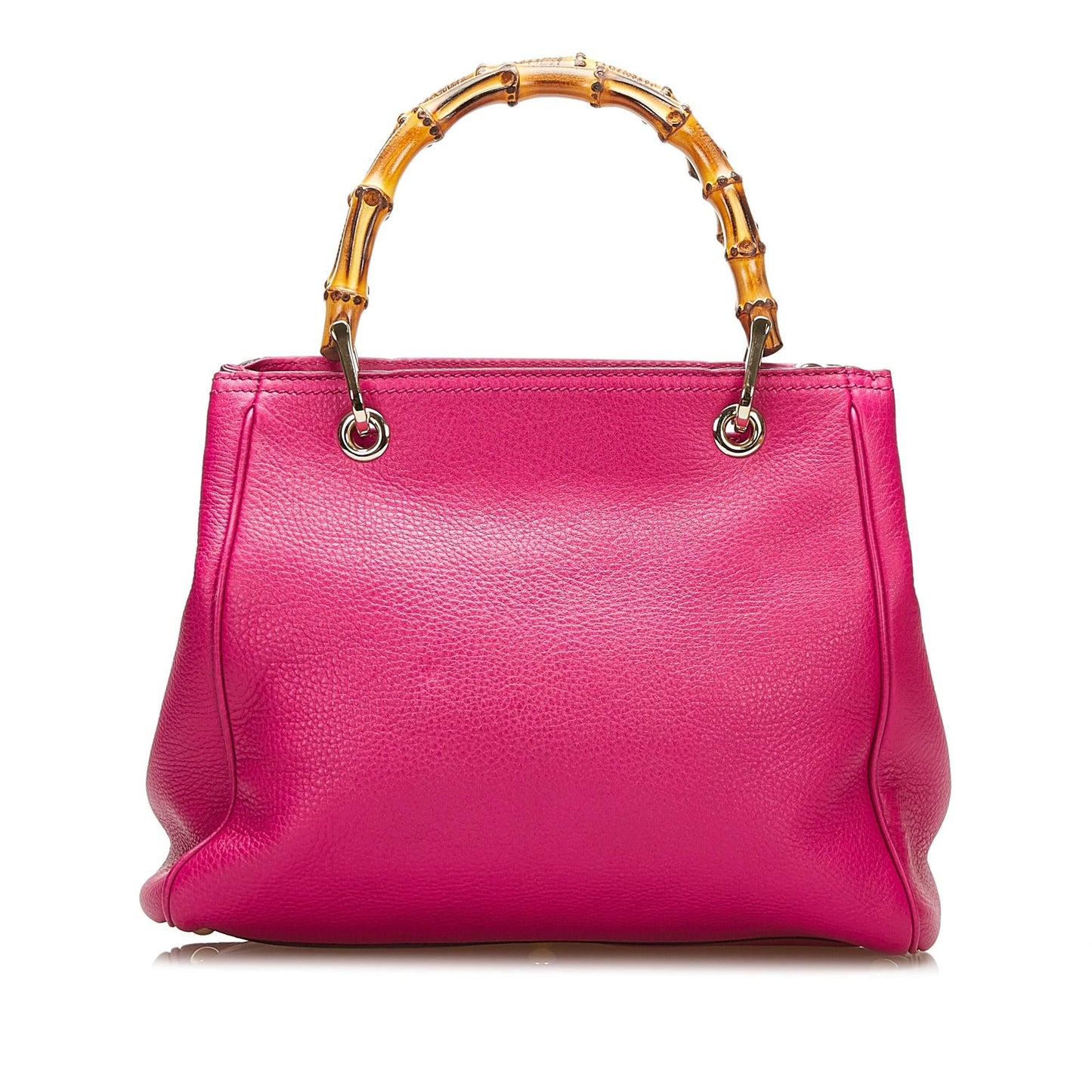 Gucci Bamboo Shopper SHG Leather Calf Satchel Bag