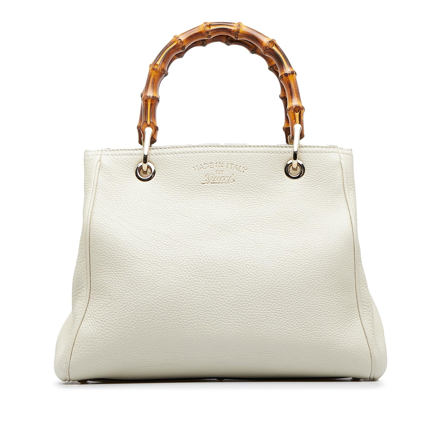 Gucci Bamboo Shopper SHG-cBjgM7 Calf Brown Satchel Bag