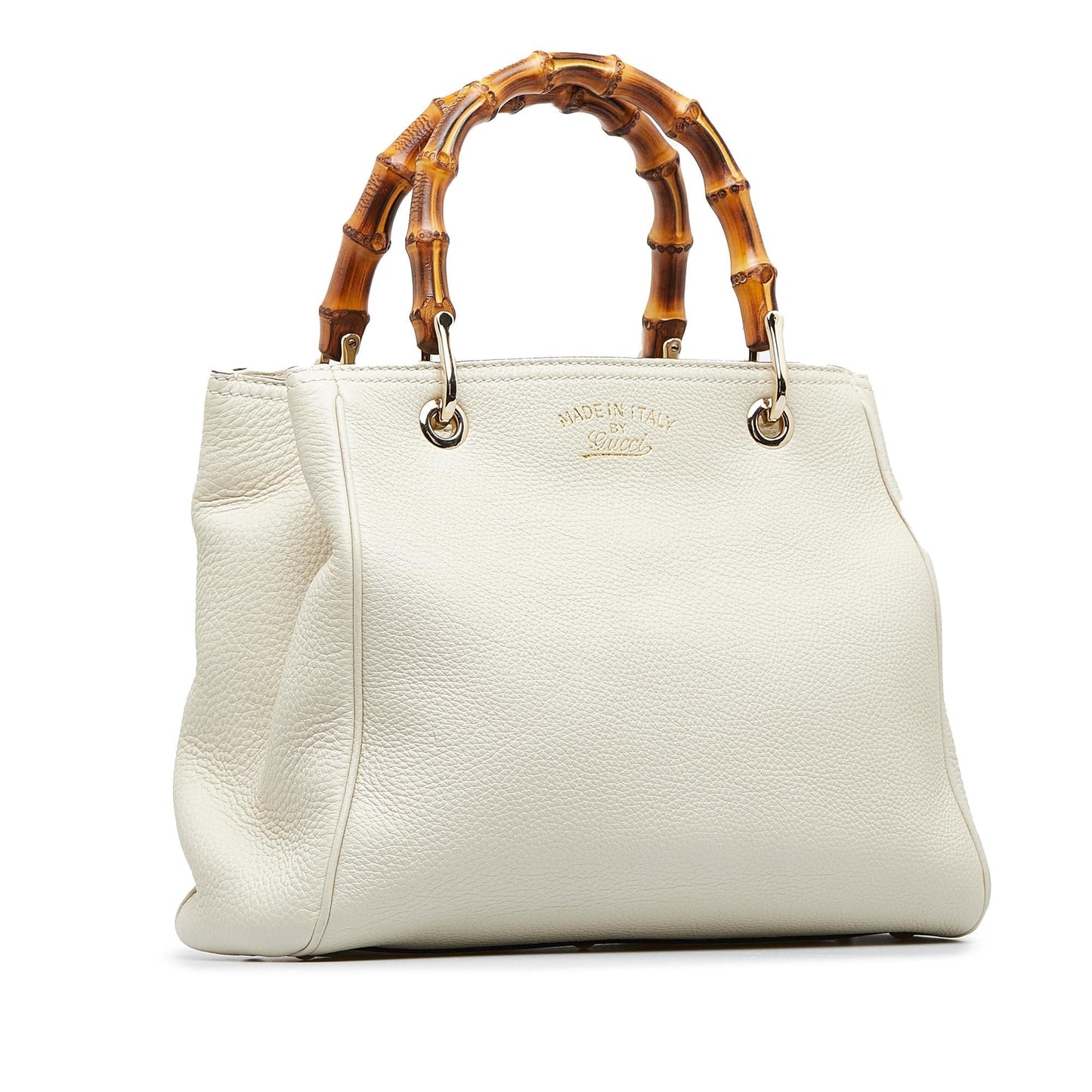 Gucci Bamboo Shopper SHG-cBjgM7 Calf Brown Satchel Bag