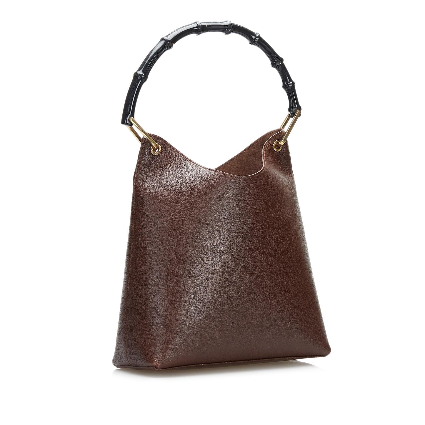 Gucci Bamboo SHG-yS4VE5 Calf Brown Shoulder Bag