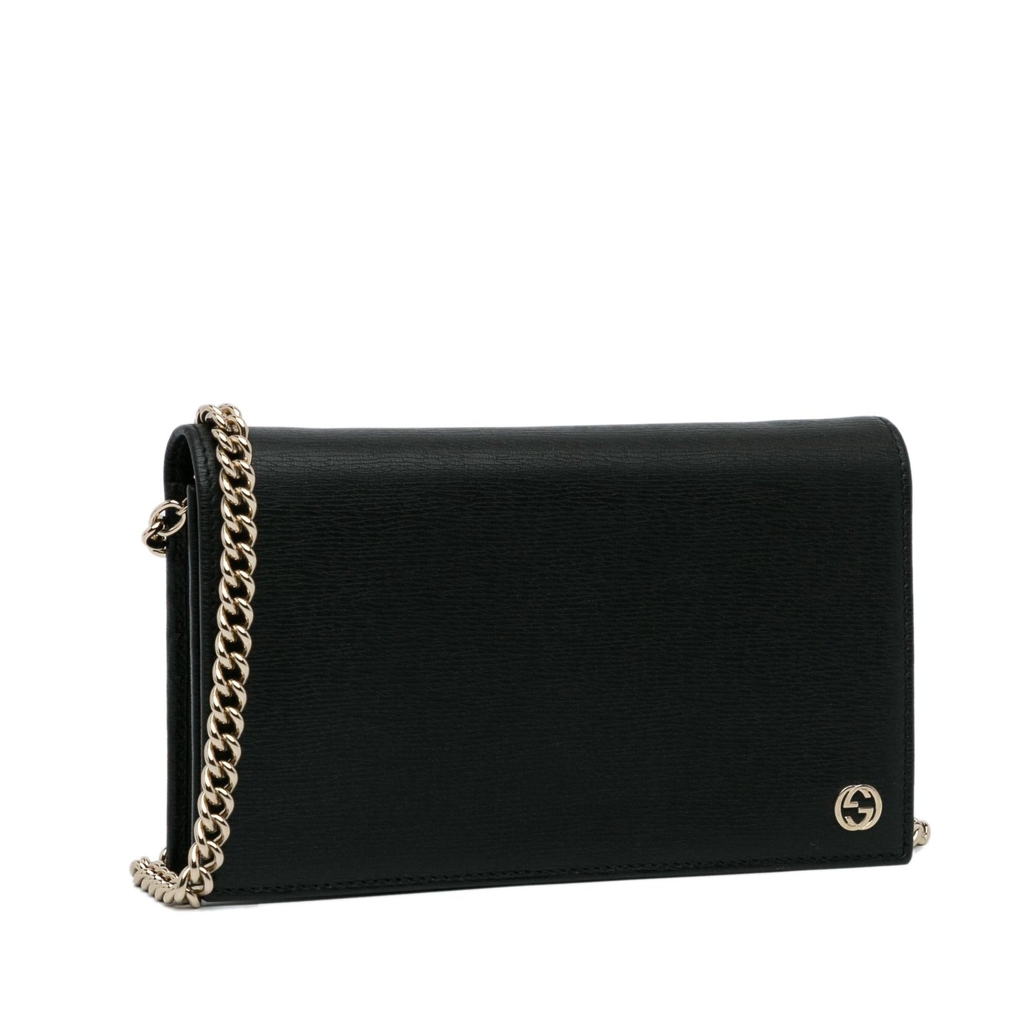 Gucci Betty Wallet on SHG-DYduCY Calf Black Chain Crossbody Bag