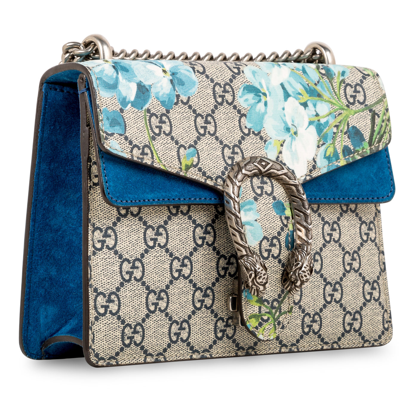 Gucci Dionysus Supreme Bag Blooms Mini Crossbody Bag Bag Blooms