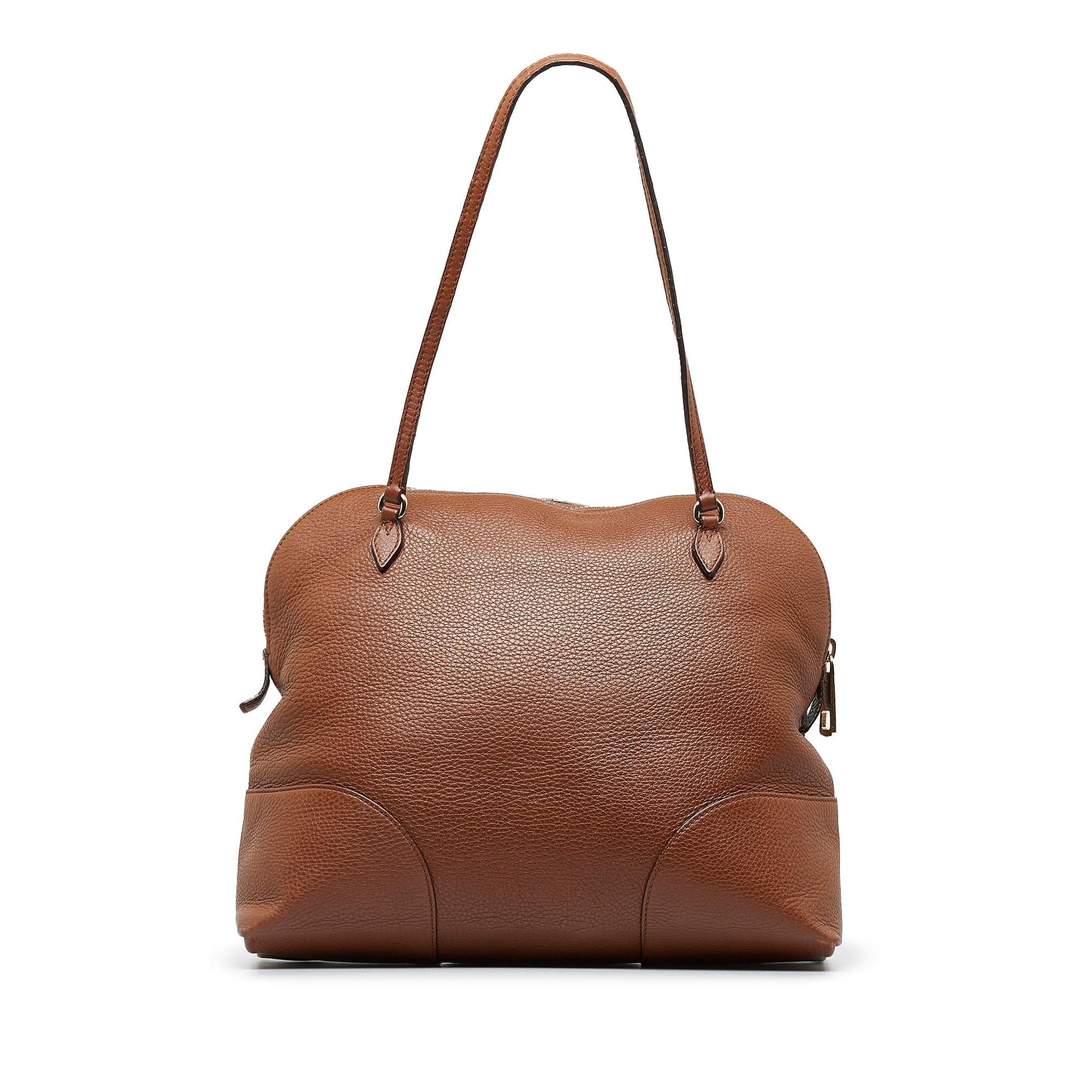 Gucci Bree SHG-SUqv74 Calf Brown Shoulder Bag