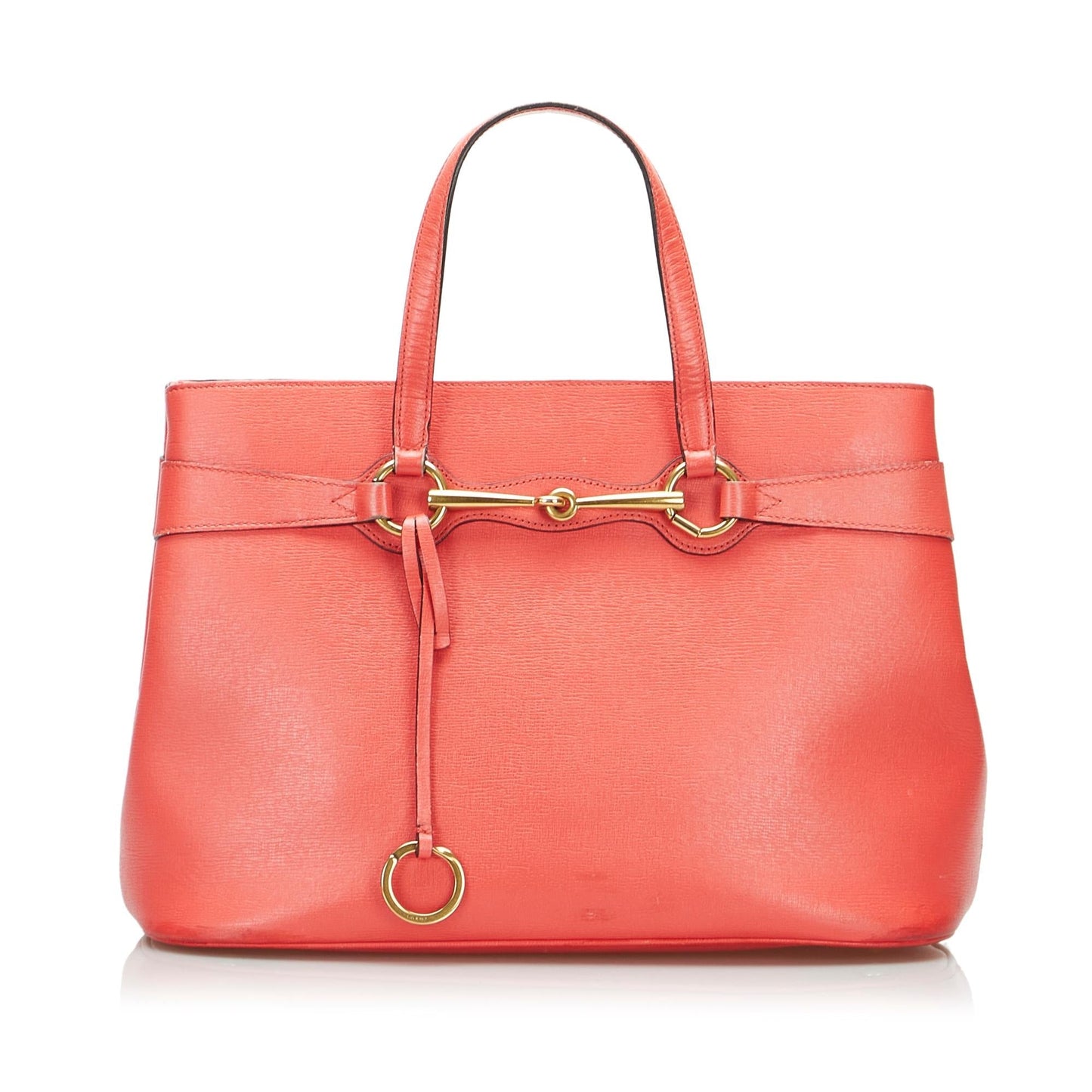 Gucci Bright Bit SHG-YQFkcD Calf Orange Satchel Bag