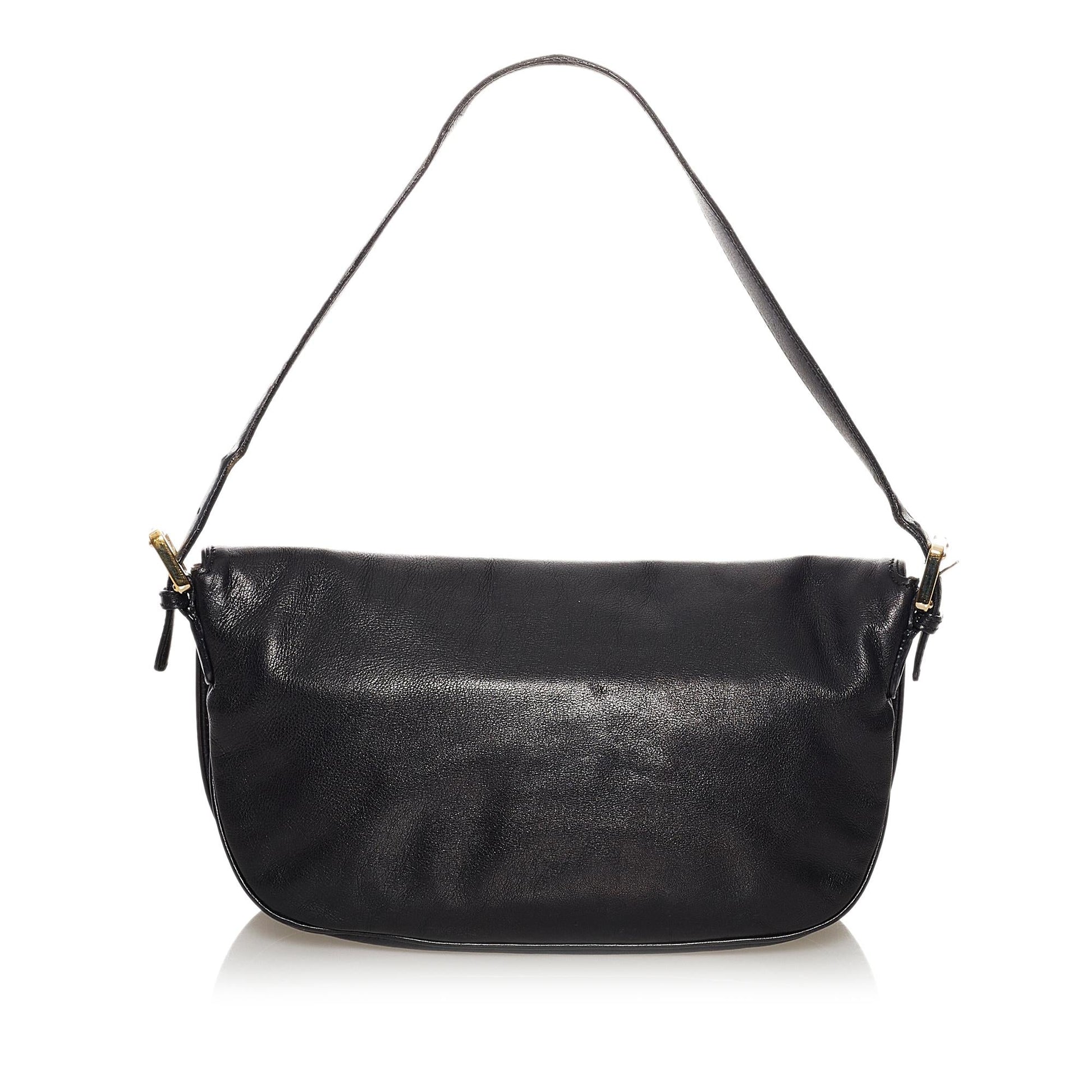Gucci Britt SHG Leather Calf Black Shoulder Bag Bag Shg