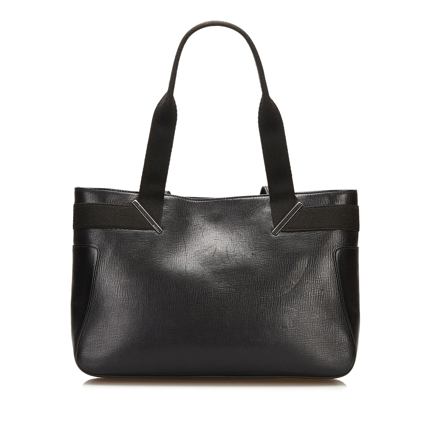 Gucci SHG Leather Calf Black Tote Bag Tote Shg