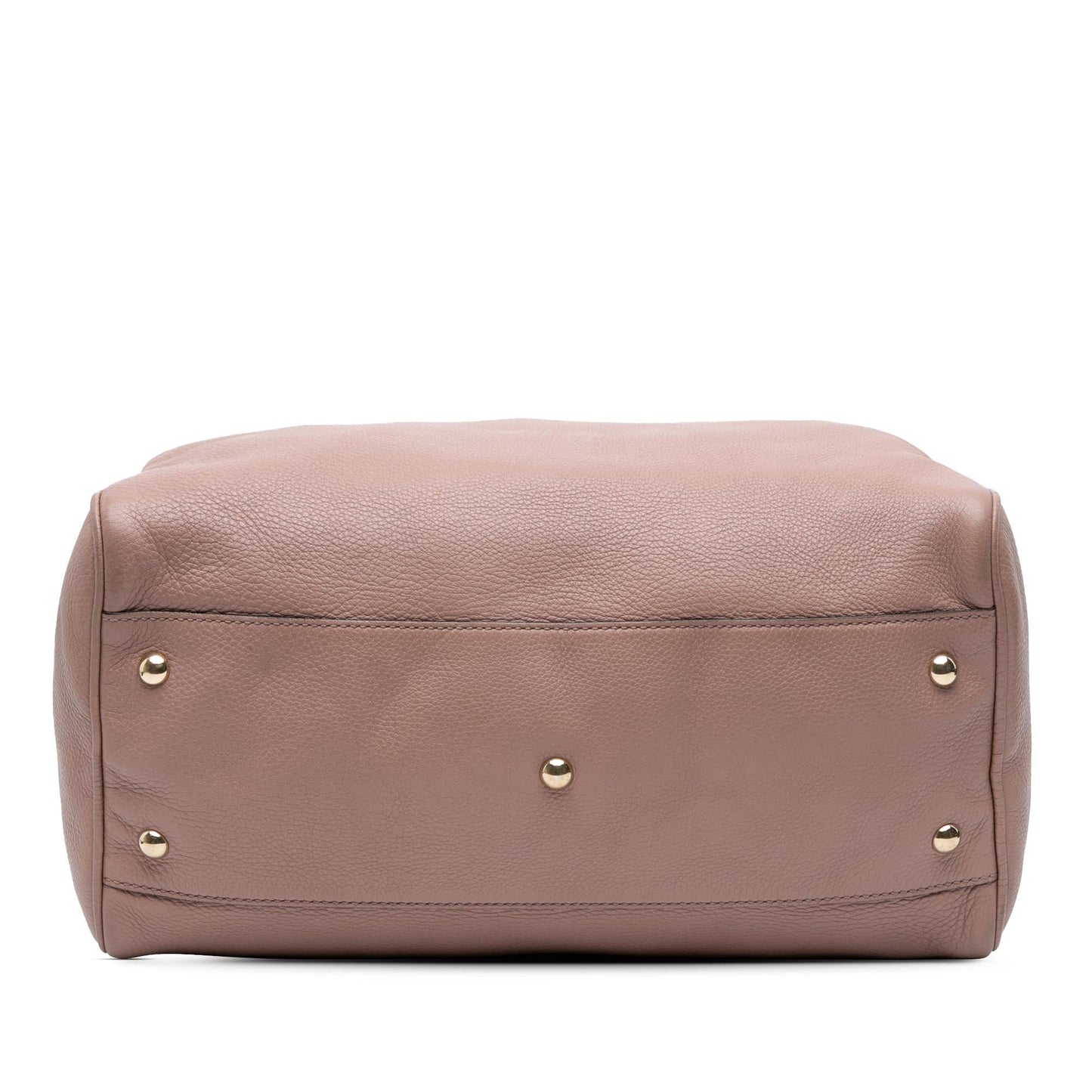 Gucci Bamboo Shopper Boston Calf Calfskin Pink Satchel Bag