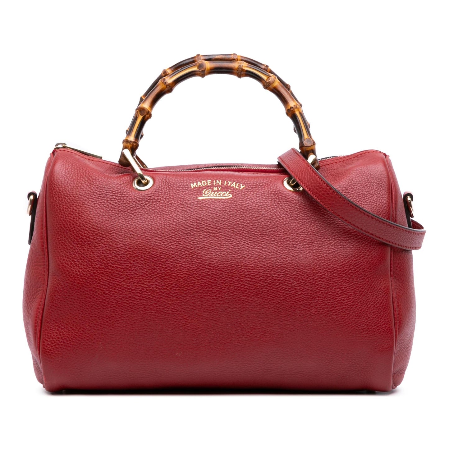 Gucci Bamboo Shopper Boston Calfskin Tote Bag