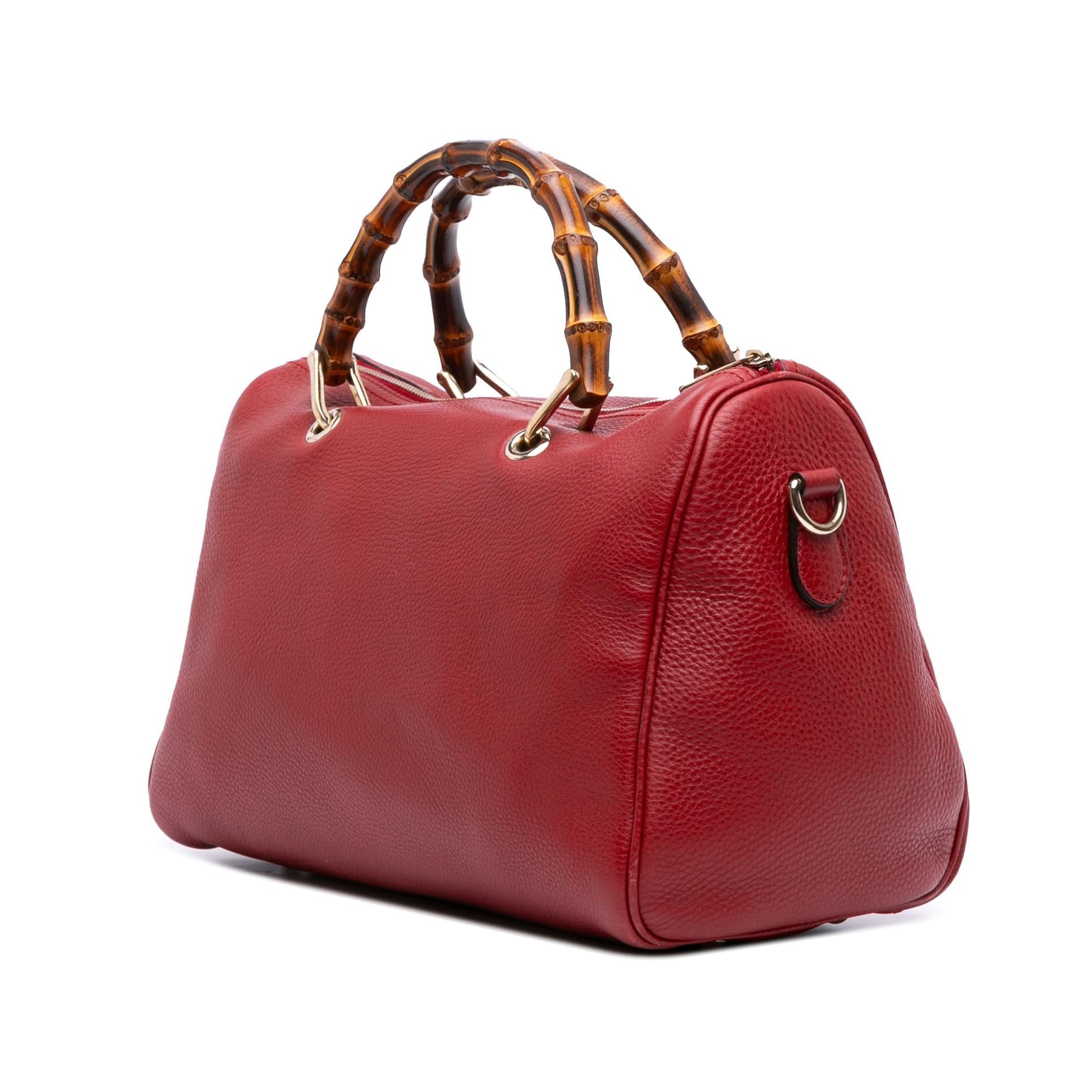 Gucci Bamboo Shopper Boston Calfskin Tote Bag