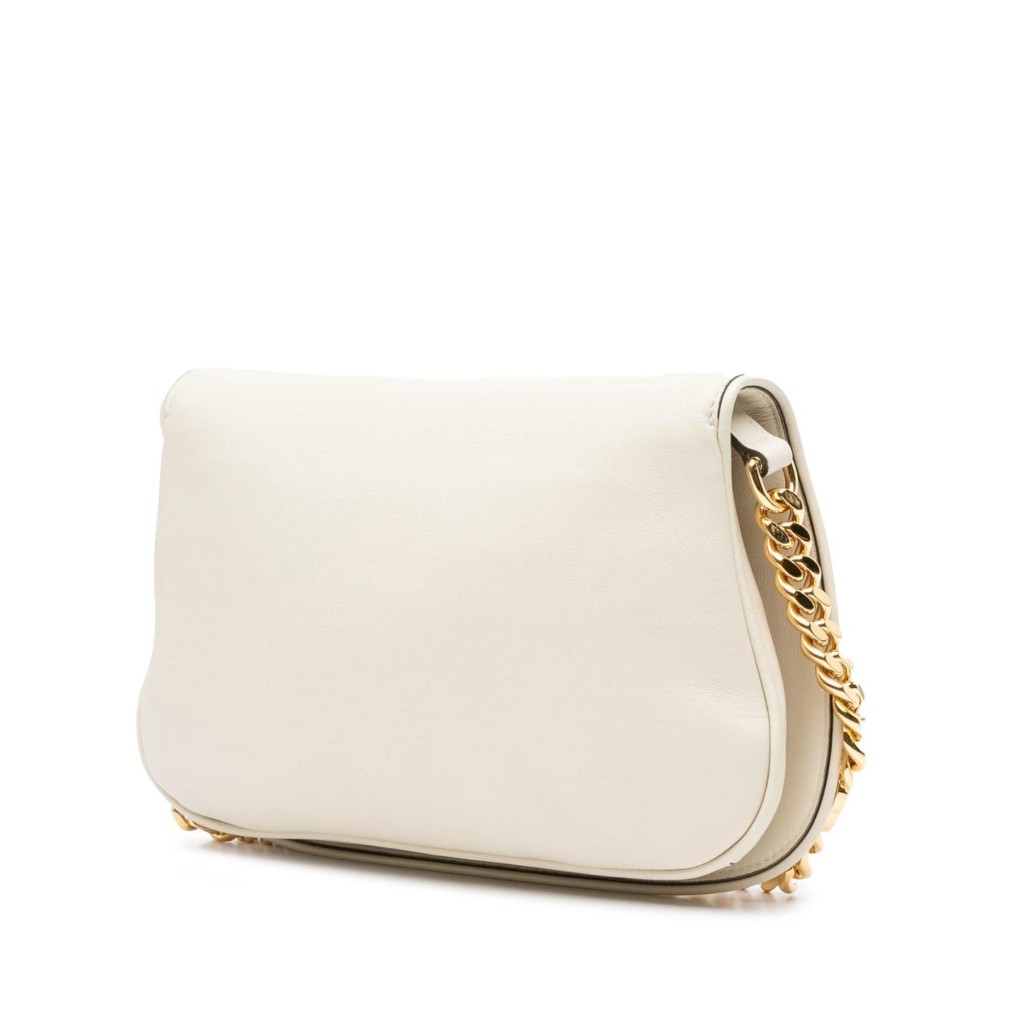Gucci Blondie Calf Calfskin White Chain Satchel Bag