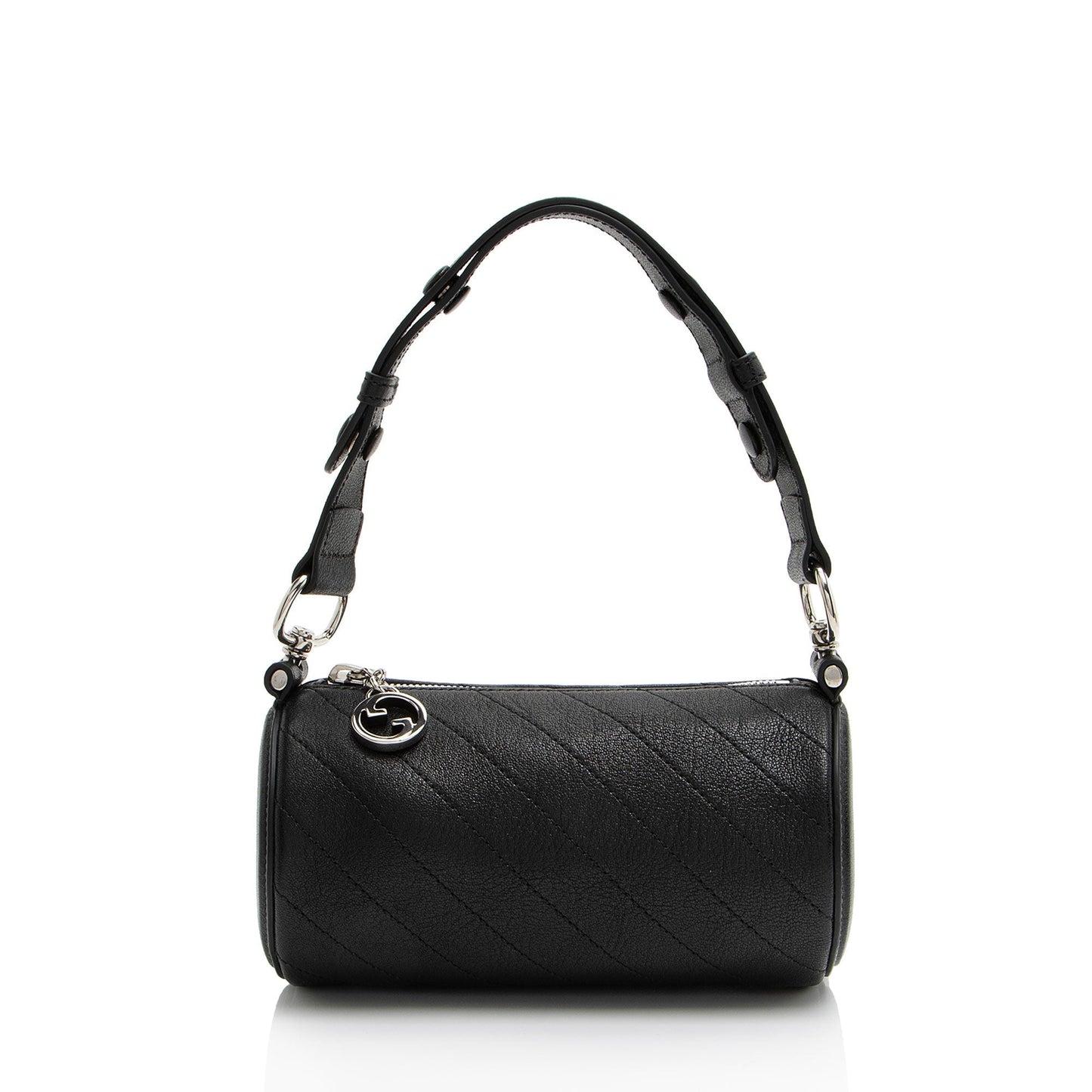 Gucci Blondie Barrel Calfskin Black Mini Shoulder Bag Bag 1