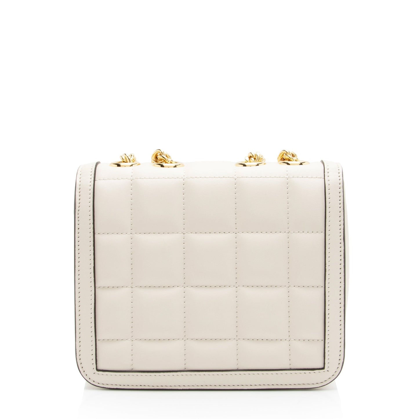 Gucci Deco Calfskin White Mini Crossbody Bag
