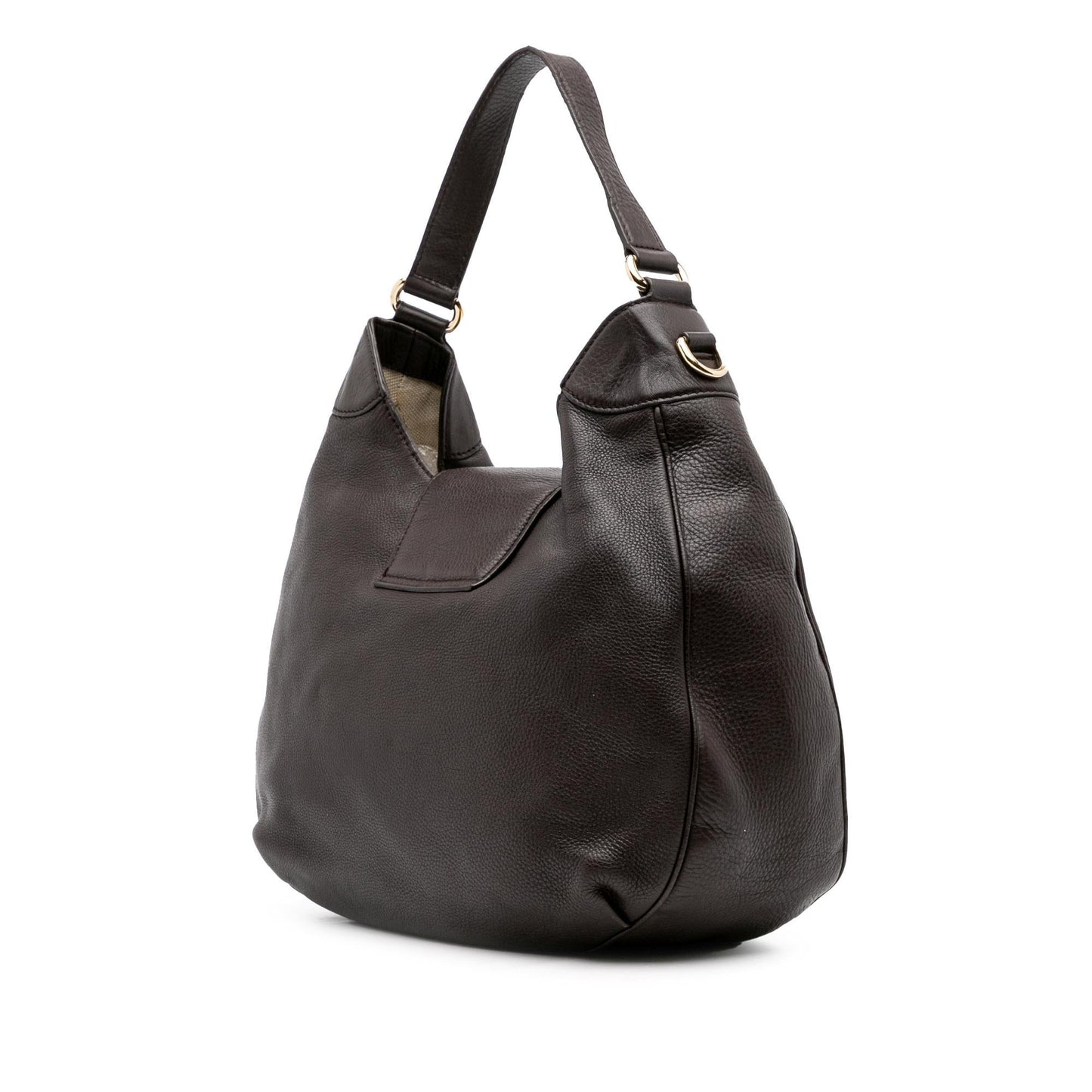 Gucci Dressage Calfskin Shoulder Bag
