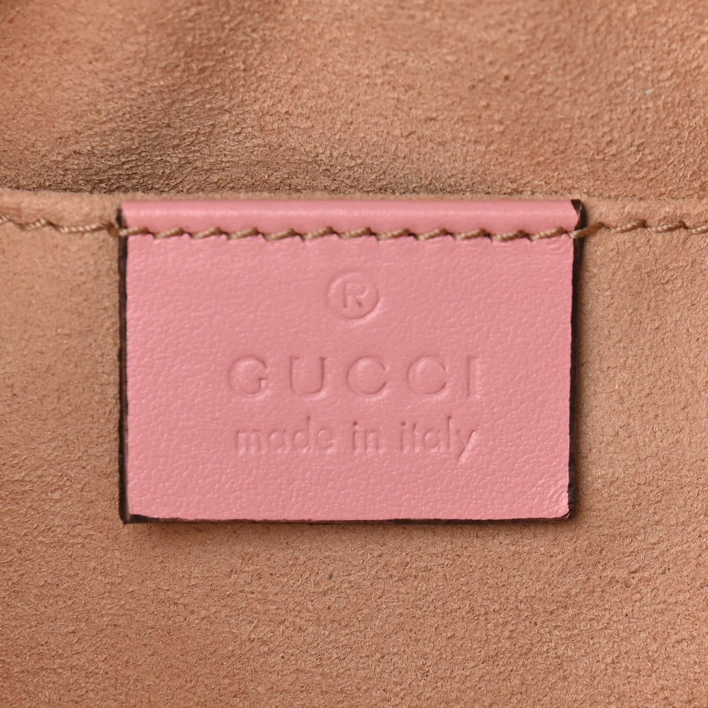 Gucci GG Marmont Chain Pastel Matelasse Calfskin Pink Small Shoulder Bag