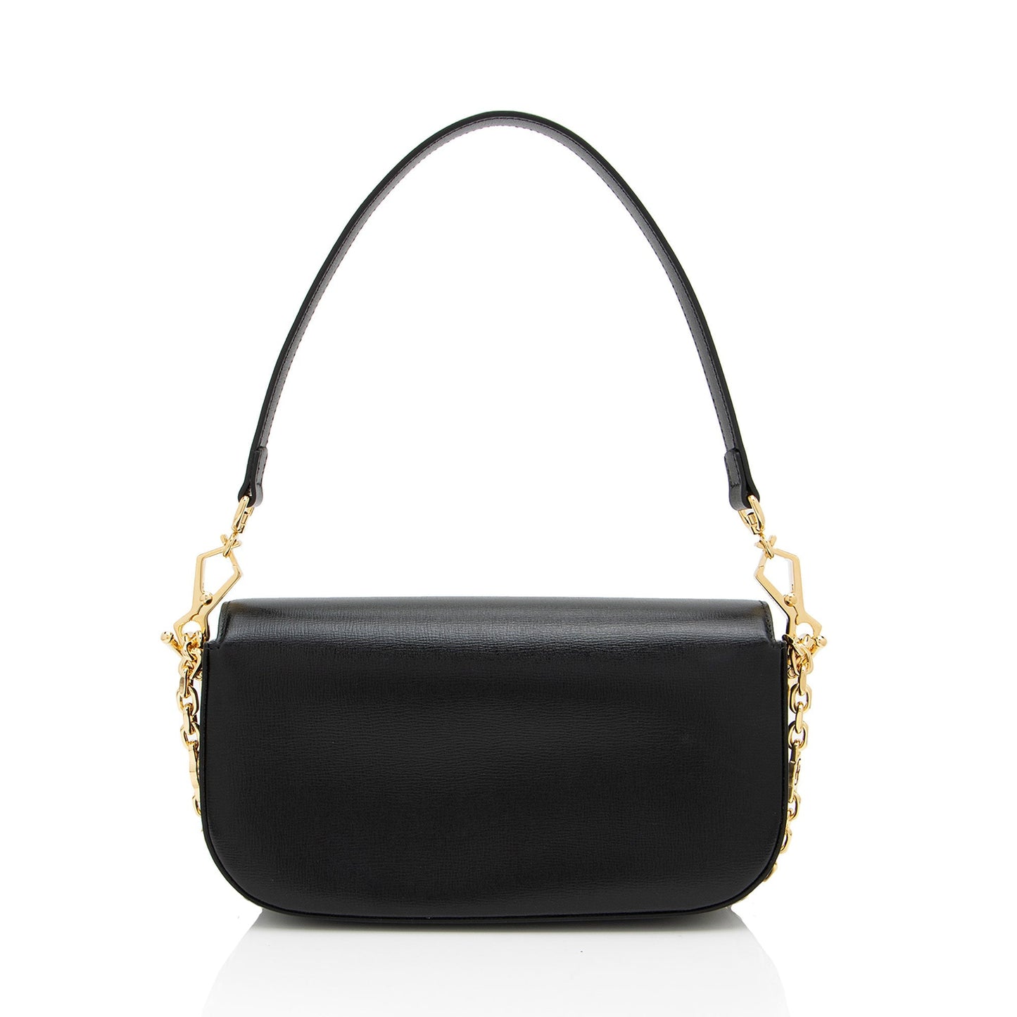 Gucci Horsebit Calfskin Black Small Shoulder Bag