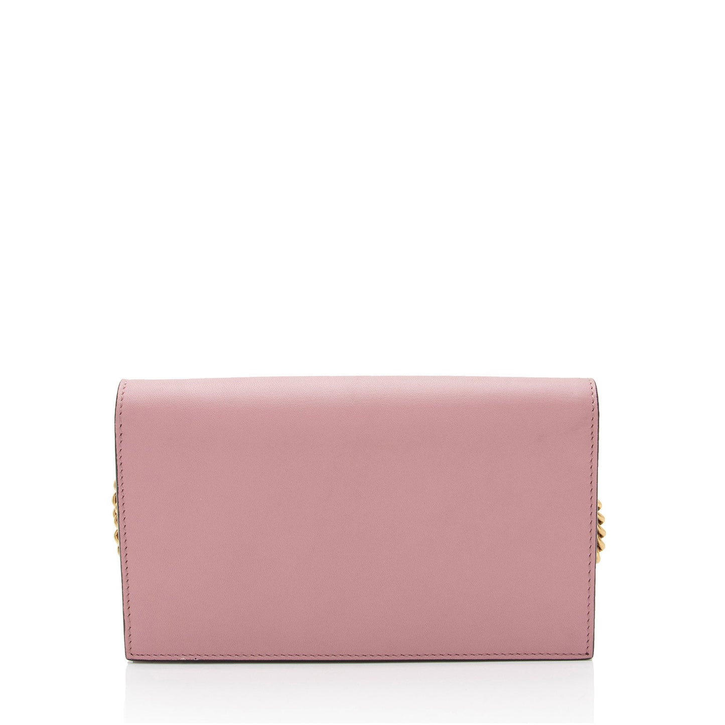 Gucci Peony Pearly Wallet on Chain Leather Calfskin Pink Mini Crossbody Bag