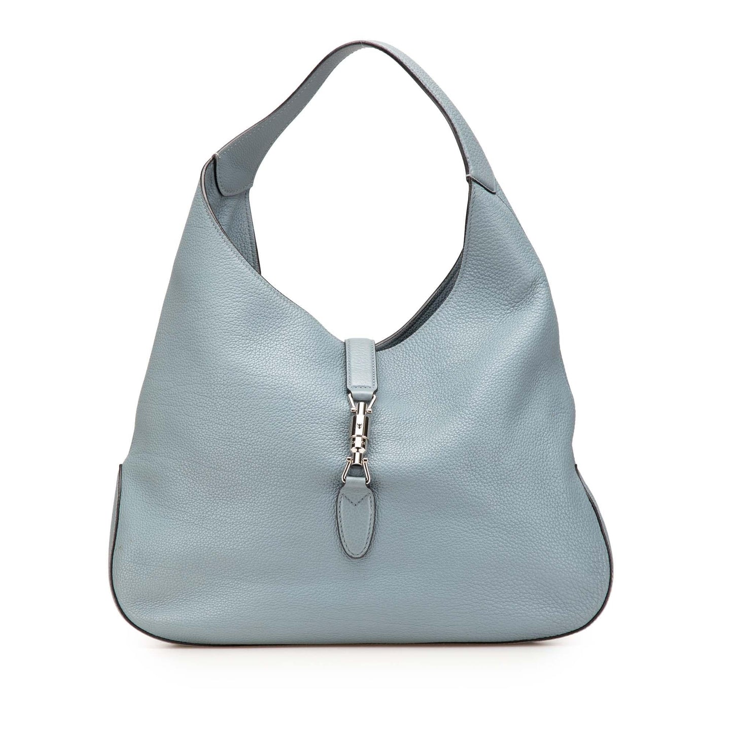 Gucci Soft Jackie Calf Calfskin Blue Shoulder Bag